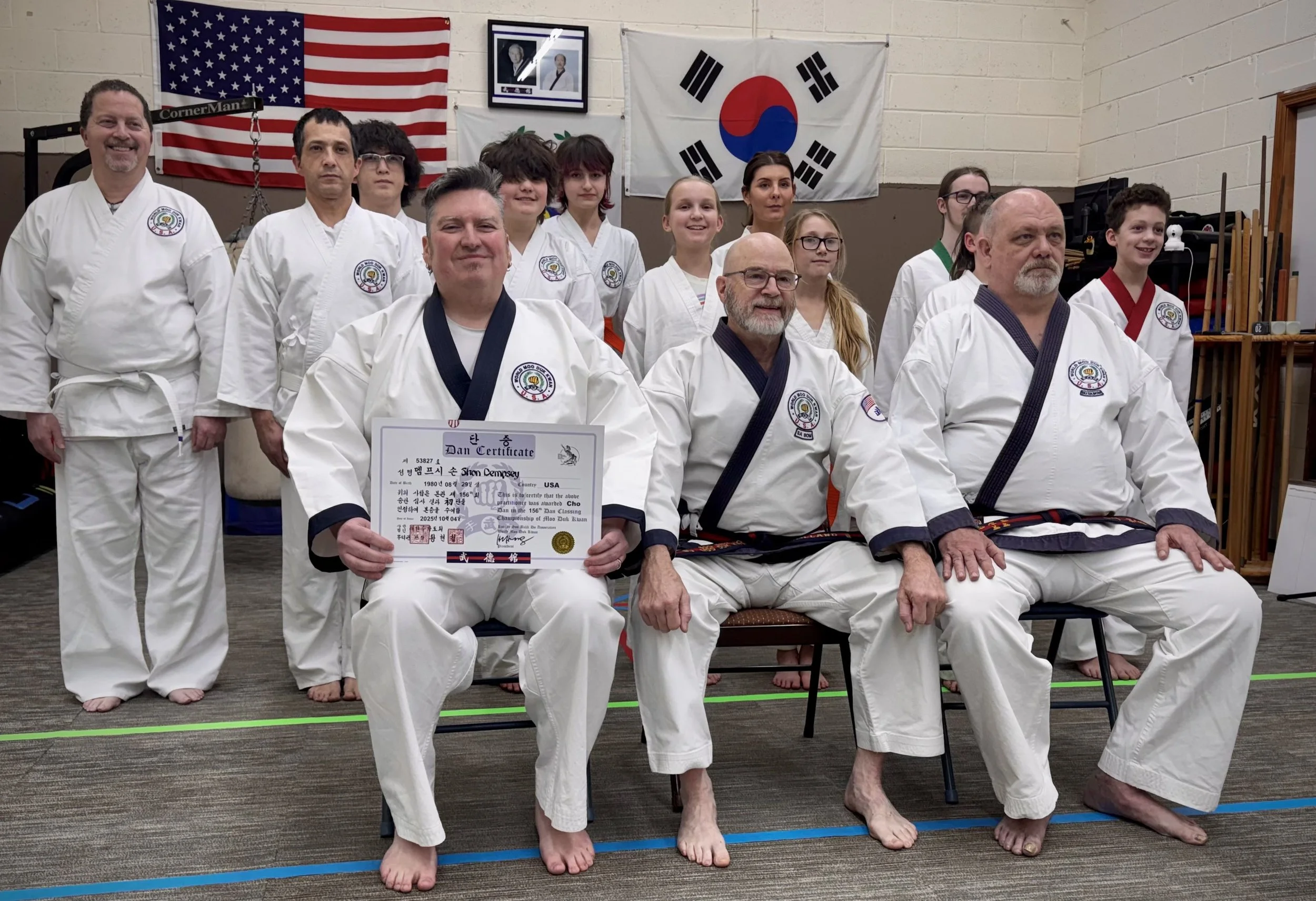 90th Gup Shim Sa &amp; Cho Dan Promotion