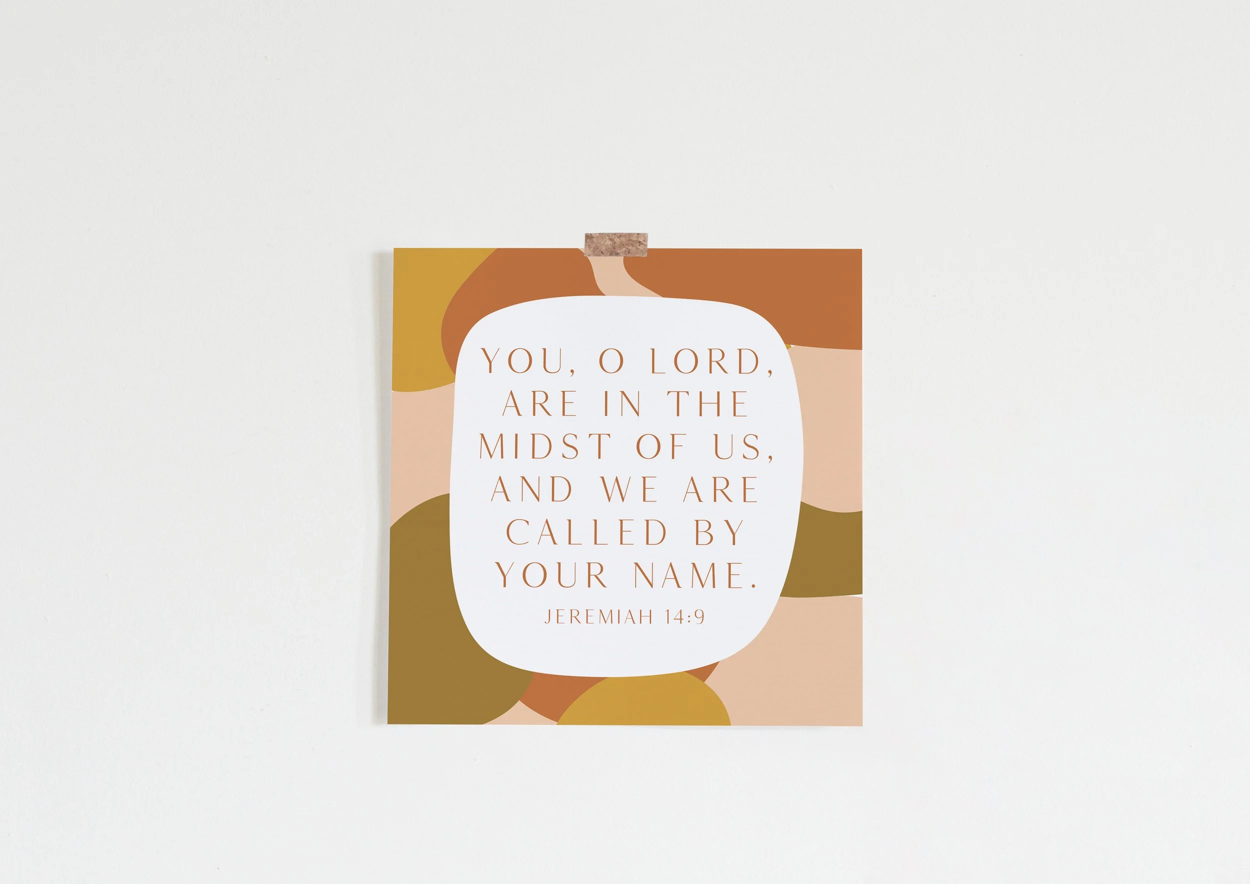 Jeremiah 14:9 Digital Print