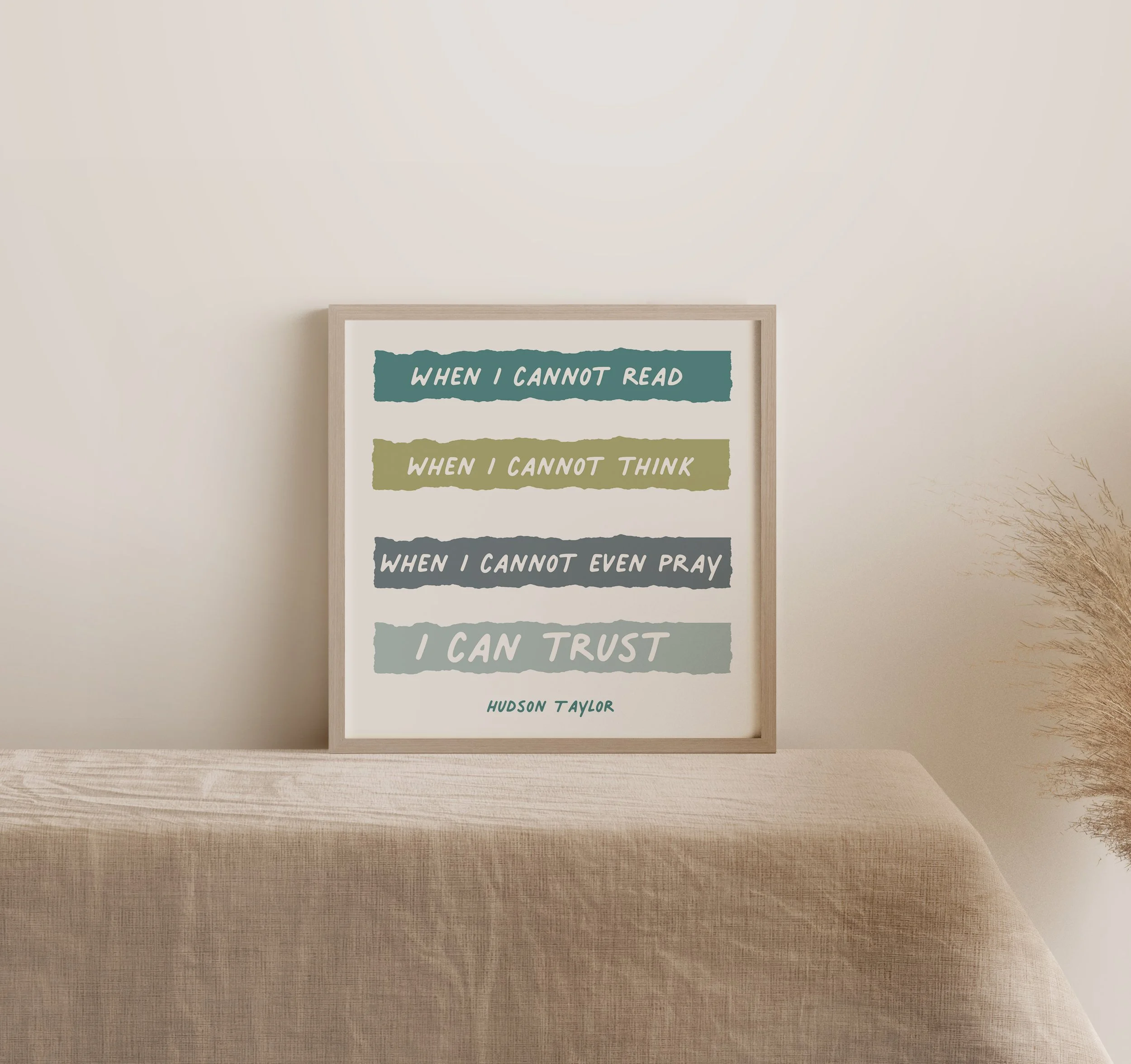 Hudson Taylor Quote Digital Print