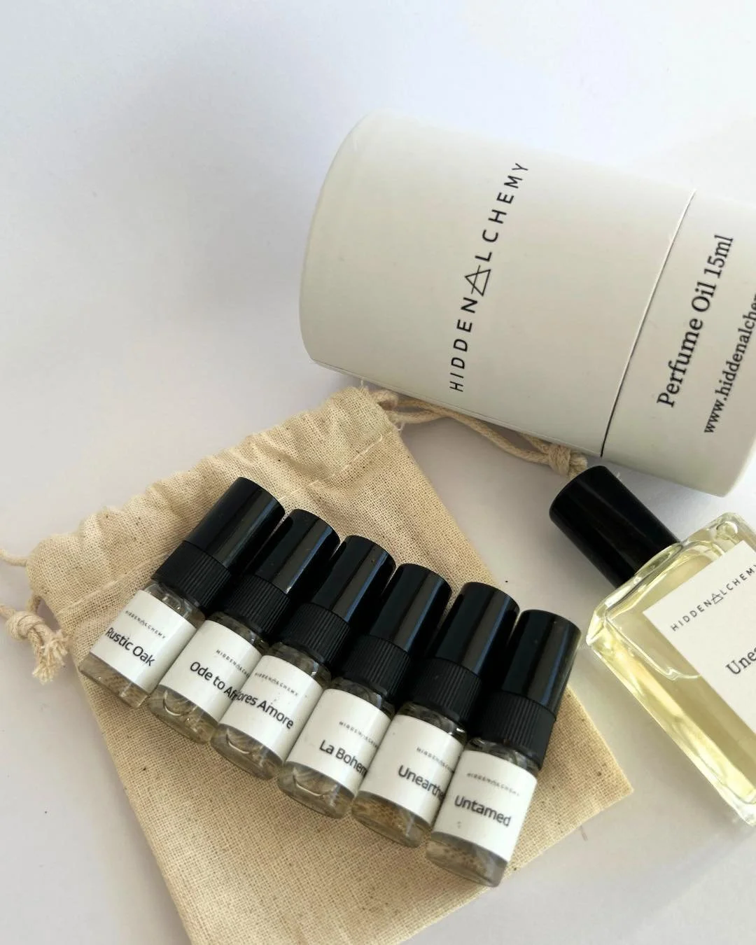 Not sure which scent is yours yet? Try them all with the Discovery Set and receive 15% off your favorite full-size bottle.

Find your signature.