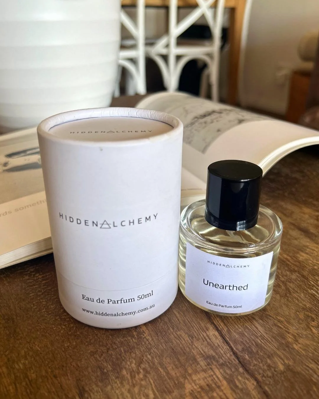 Moonlight on warm skin, jasmine blooming in hidden courtyards, and footsteps echoing through ancient stone paths.

That is Unearthed. Shop now.