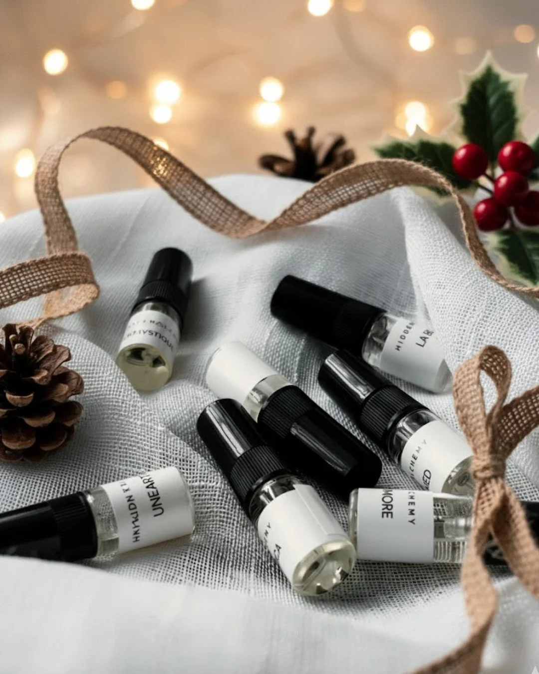 Six signature scents, each crafted to suit a different moment and mood throughout the holidays.

The Discovery Set is made for gifting. Add to cart for your loved ones x