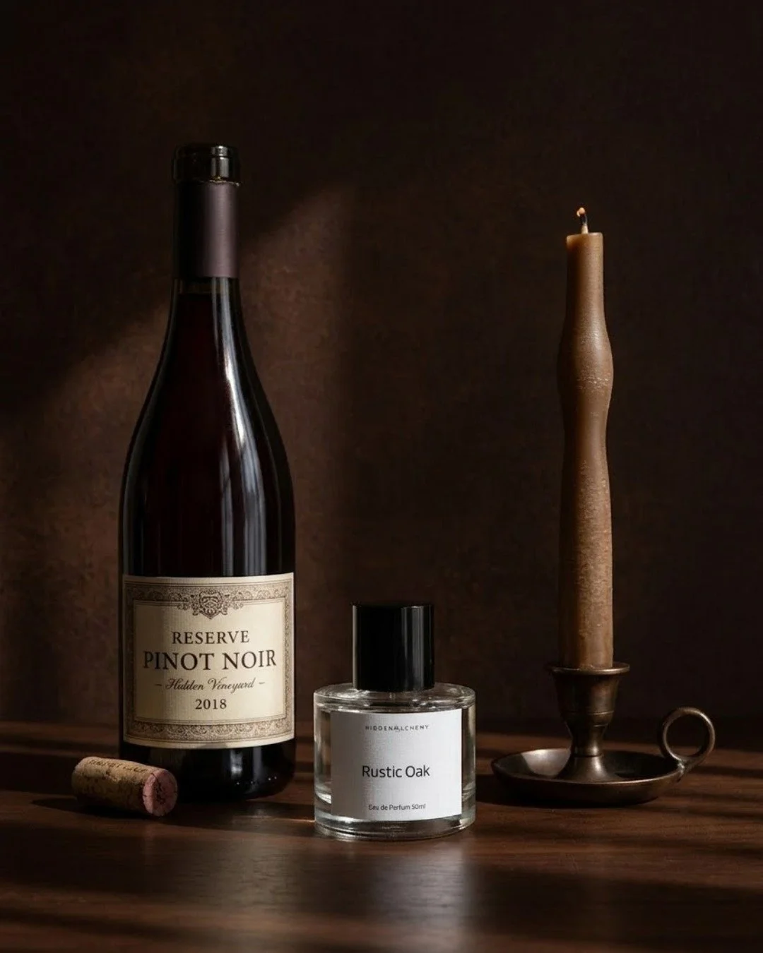 Rustic Oak. Earthy, grounded, and the perfect companion to a Friday night.