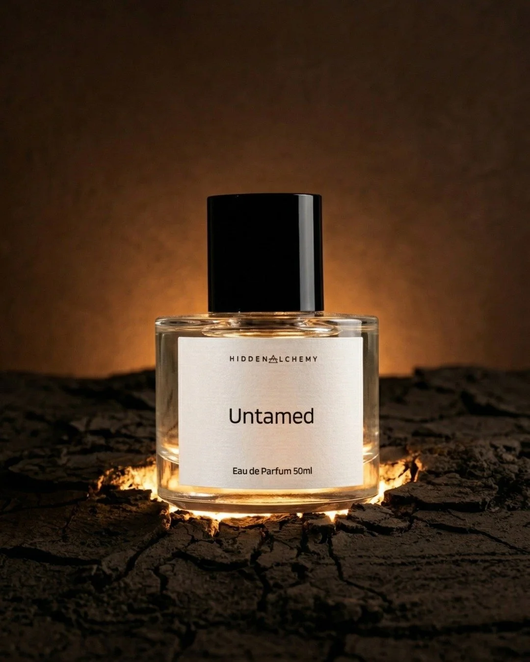 Some things don't ask for permission.

Bergamot. Smoke. Oud. A warmth that settles into skin like it was always meant to be there.

Untamed doesn't announce itself. It just lingers, long after you've left the room.
Eau de Parfum 50ml. 🖤