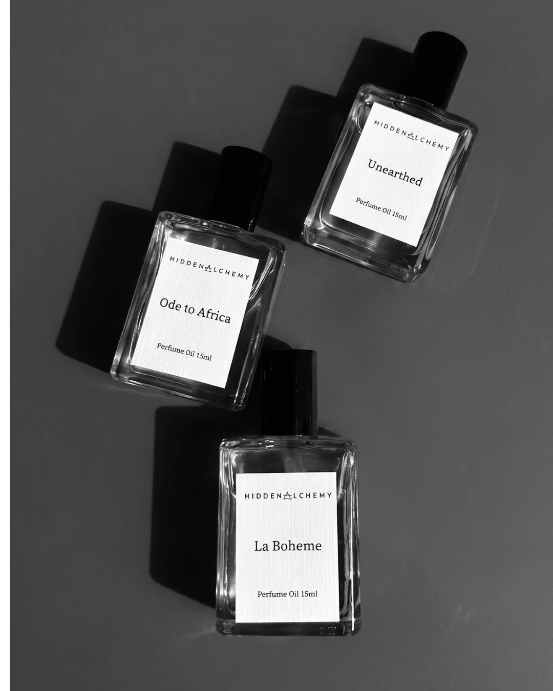 Three scents. Three completely different moods.

Ode to Africa for when you want to be remembered.
La Boh&egrave;me for when you want to feel free.
Unearthed for when you just want to feel like yourself.

Which one is your Sunday? 👇