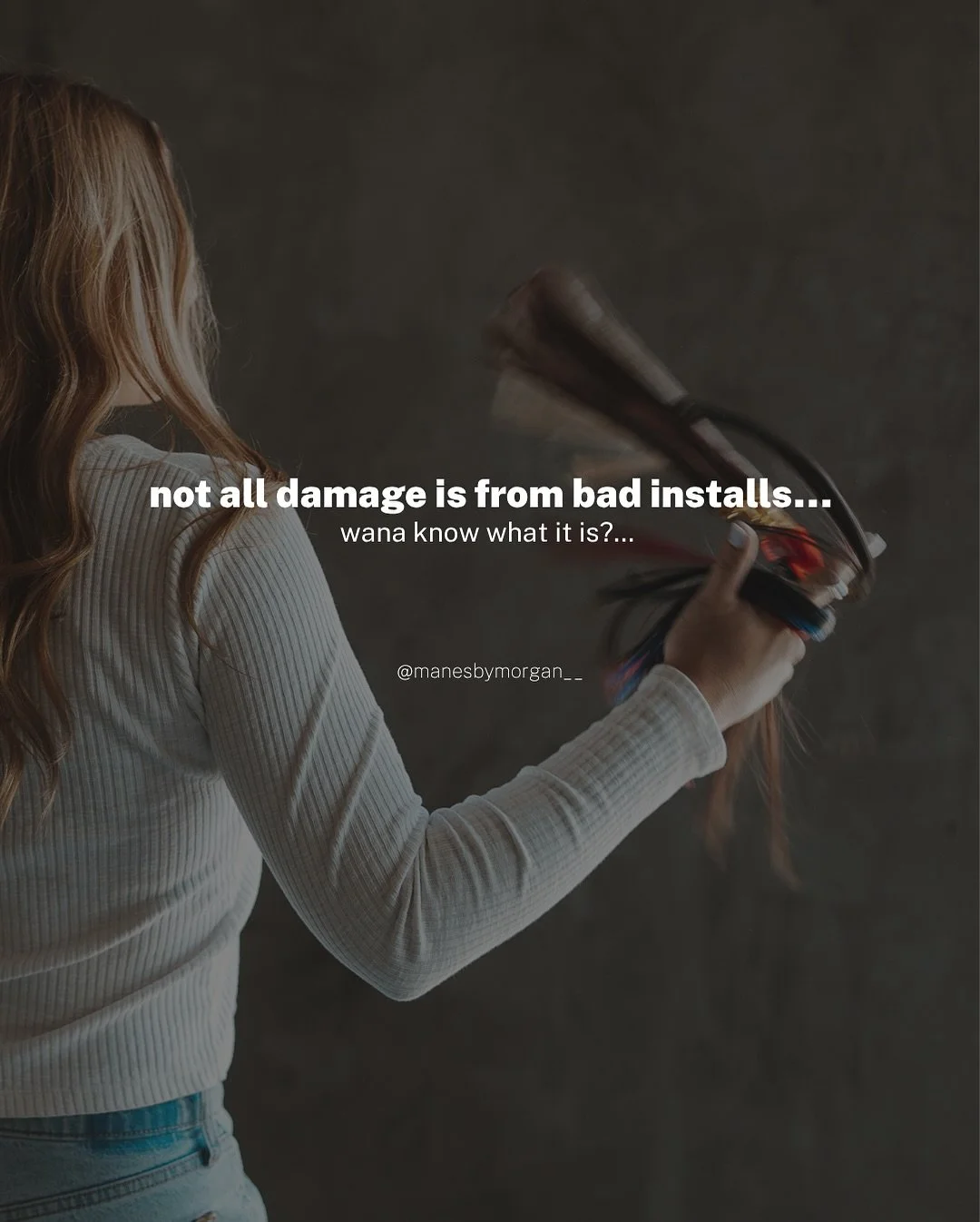 Extensions aren&rsquo;t just about the install&mdash;they&rsquo;re about the upkeep.
Even with the best method, things can go sideways without proper maintenance on both ends.

Your stylist should be:
✔️ Checking tension + scalp health
✔️ Adjusting p