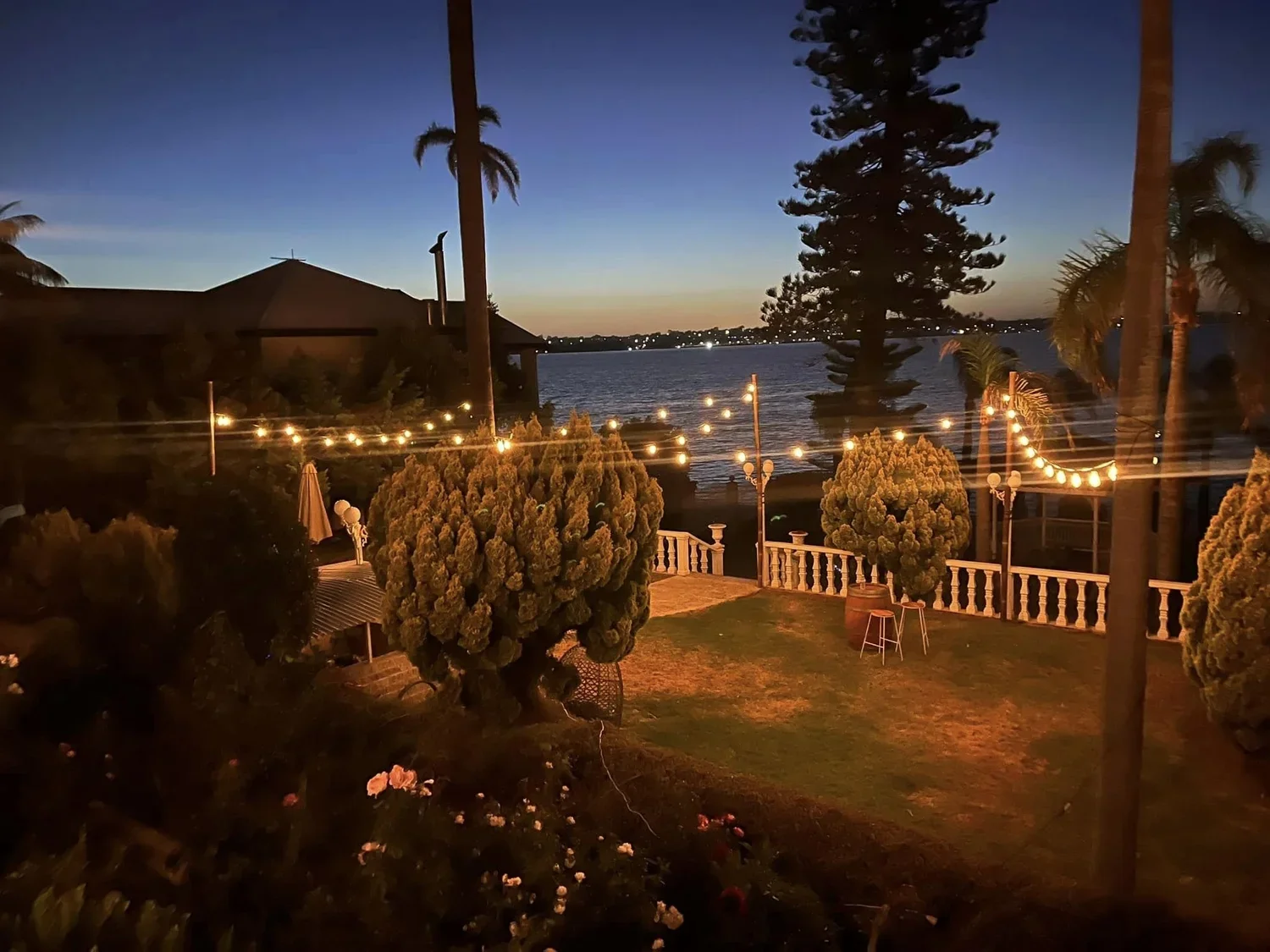 Festoon Lighting Hire Perth for Backyards, Beaches and Barns