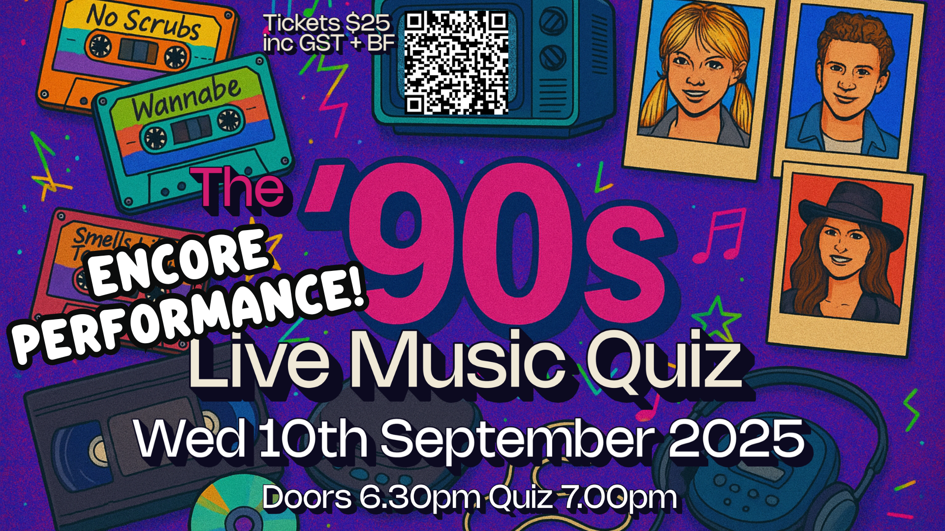 Encore Live Music Quiz - The 90's
