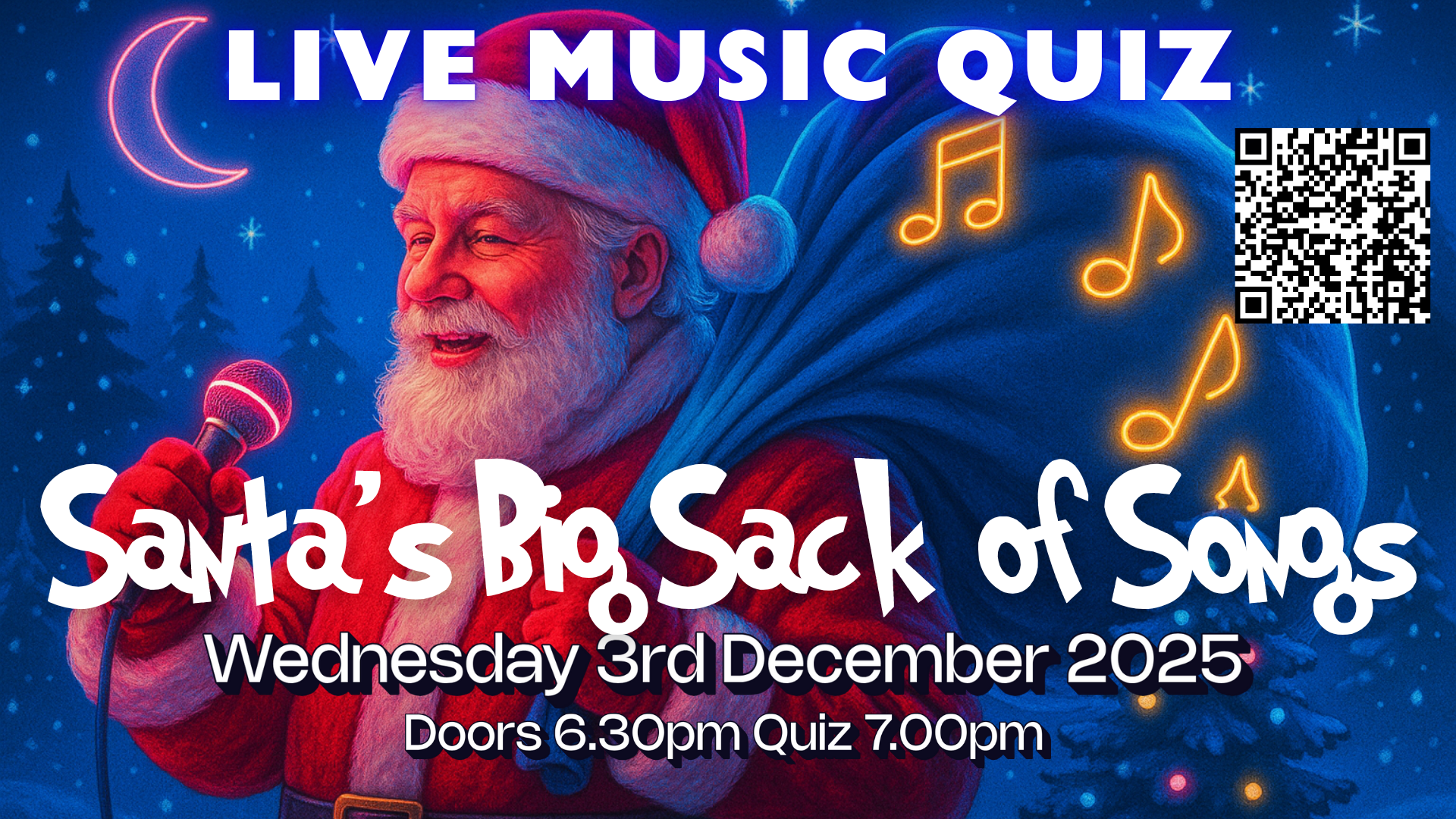 Live Music Quiz - Santas Big Sack of Songs