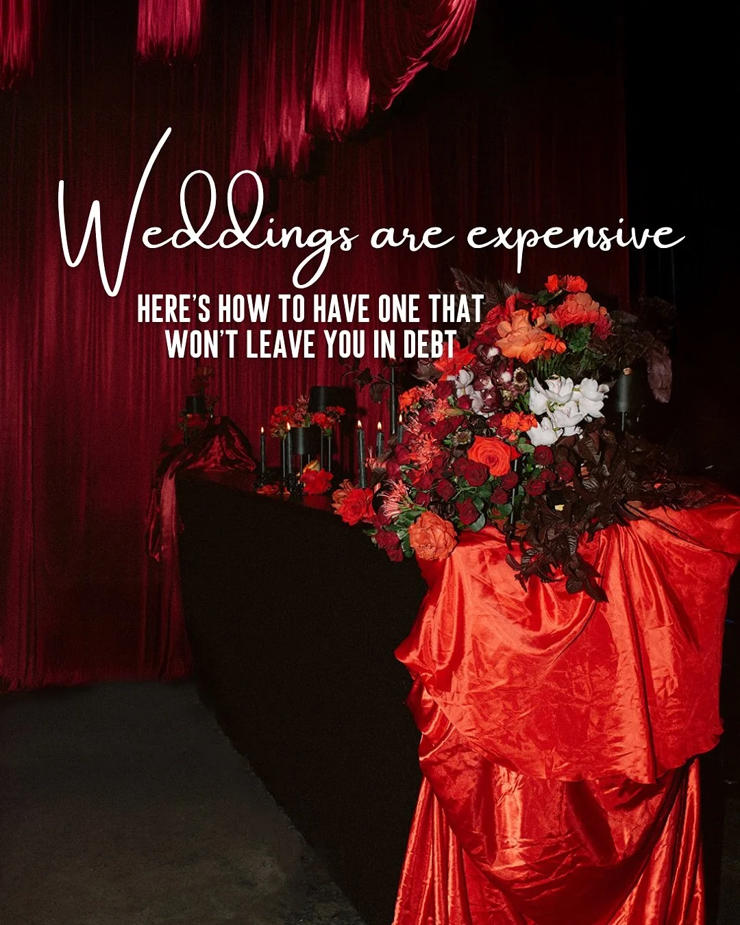 You don&rsquo;t need a $50K budget to have a wedding that feels iconic. ⚡️ 

You just need good priorities, killer energy, and a venue that doesn&rsquo;t bleed you dry. 🙋🏽&zwj;♀️❤️&zwj;🔥

Swipe for 9 smart, non-boring ways to plan a wedding that f