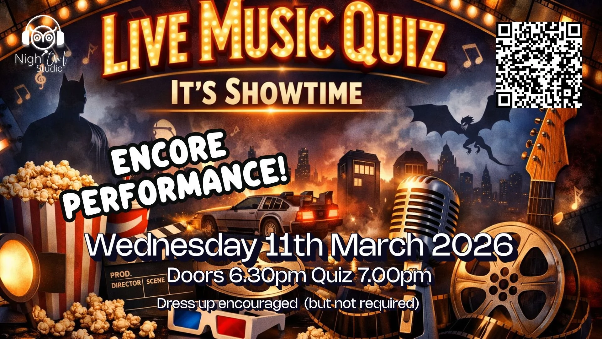 Encore Live Music Quiz - It's Showtime