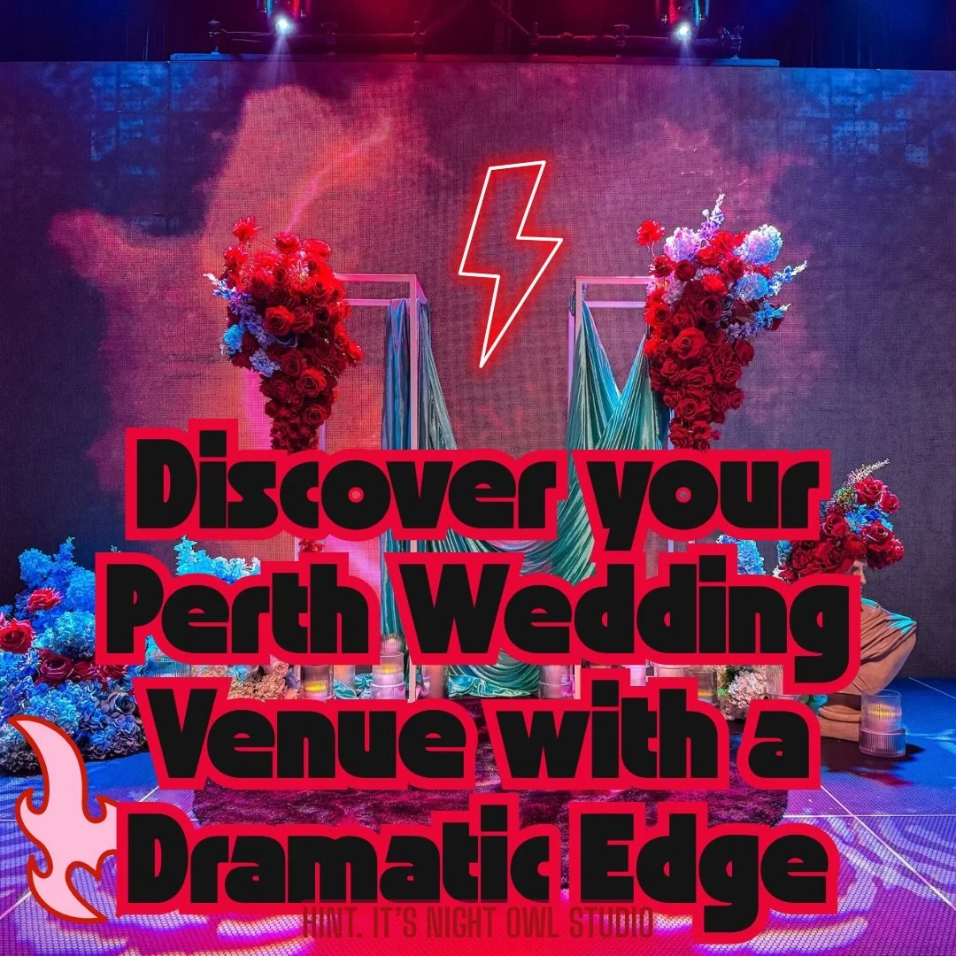 Most Perth weddings follow a safe, quiet script. Pale garden greens, white-on-white minimalism, and a &ldquo;clean&rdquo; look that&hellip;let&rsquo;s be honest&hellip; looks like everyone else&rsquo;s Pinterest board. But your love isn&rsquo;t a bla