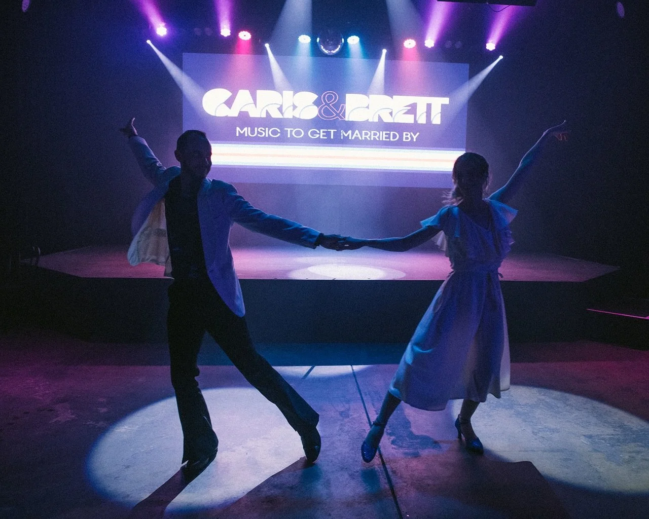 Our first ever wedding (at Night Owl) 😉 

Caris and Brett found us and fell in love because they could customise their wedding reception so that it was perfect for them 🫶🏻

They curated their own music playlist AND filmed, recorded and created the