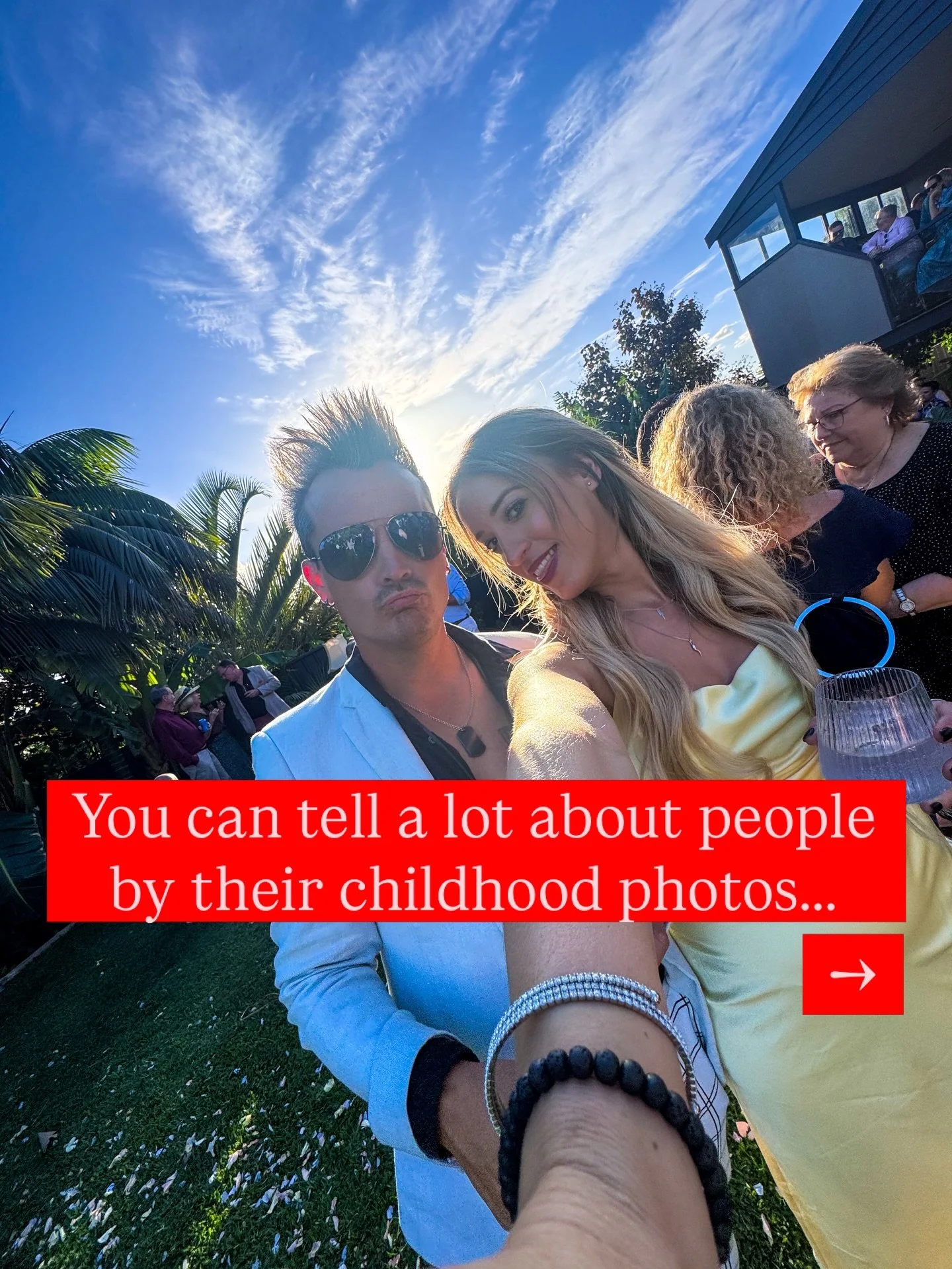 Meet the little versions of us. This is who is bringing you epic events at Night Owl Studio. 🤘🏼

Matt was and always will be the music guy, wearing headphones and spinning 80&rsquo;s tunes, and me&hellip; well I think outside the box, don&rsquo;t c