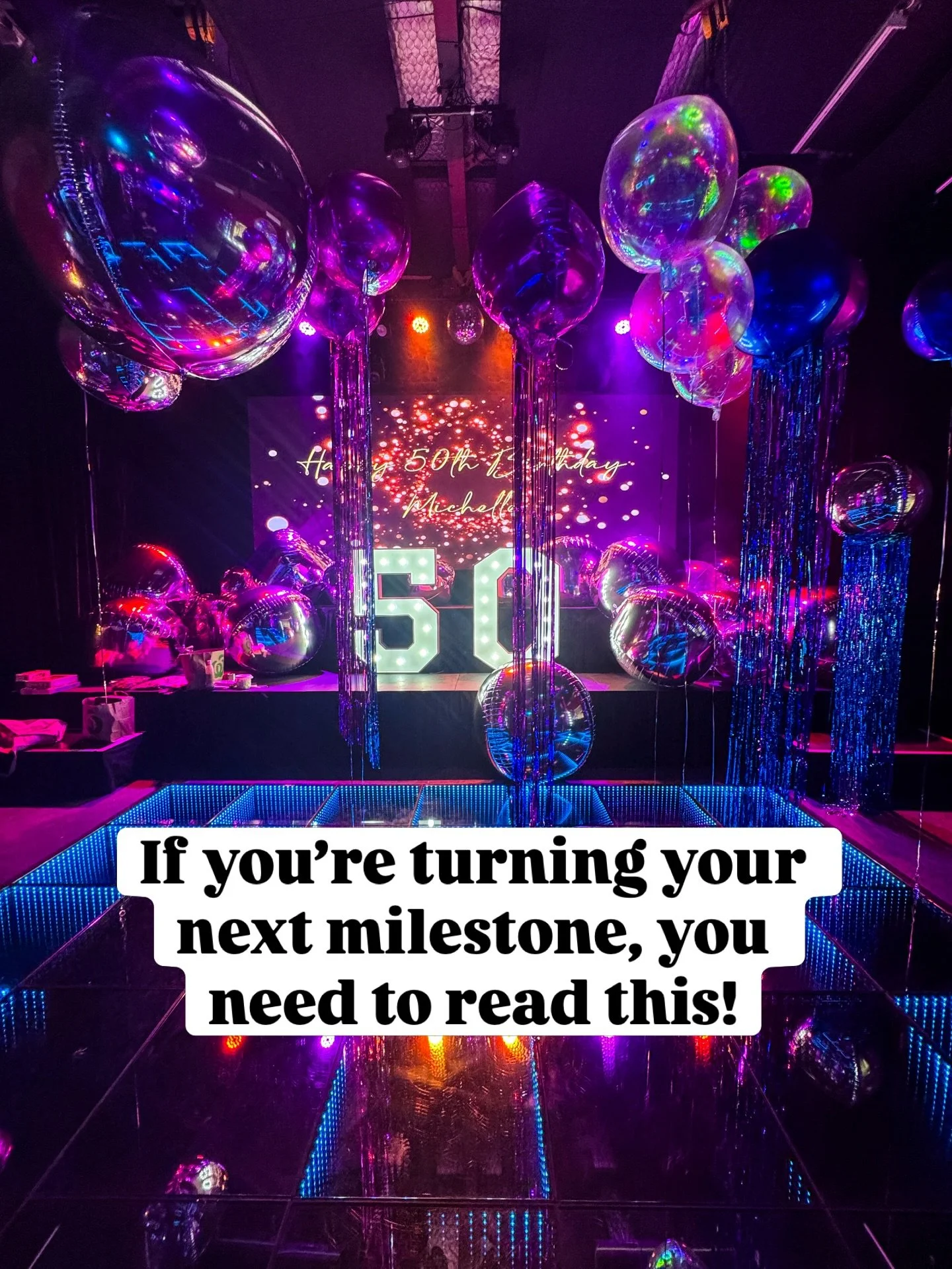 Your milestone birthday deserves better than a sad function room and a playlist that kills the vibe by 8pm. 💀

At Night Owl Studio we&rsquo;re all about bold birthdays, engagement parties, surprise weddings and small intimate elopements, launches an