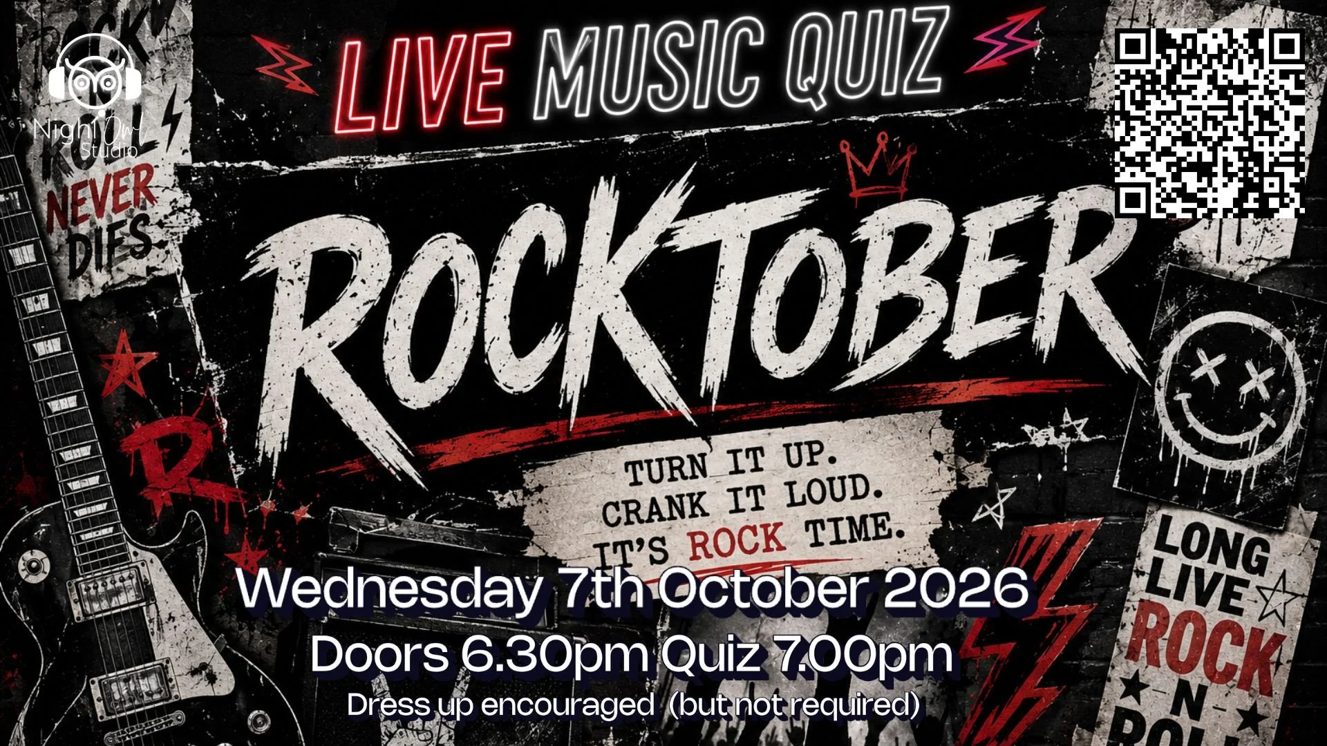 Live Music Quiz - Rocktober