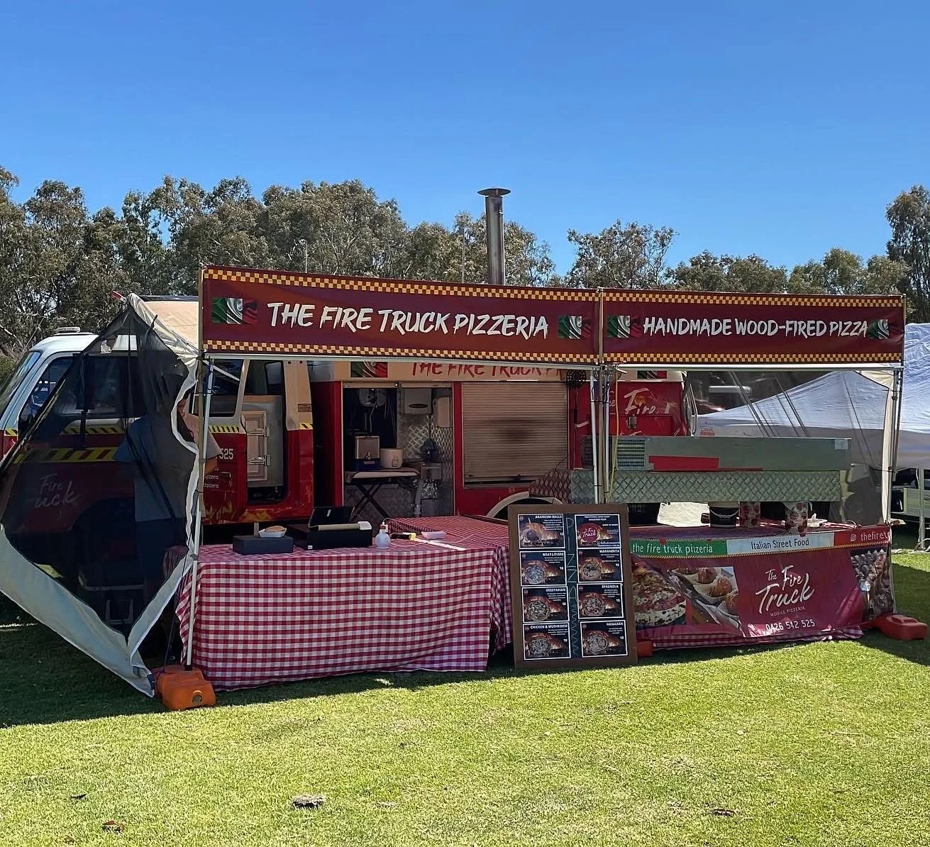 The Fire Truck Pizza