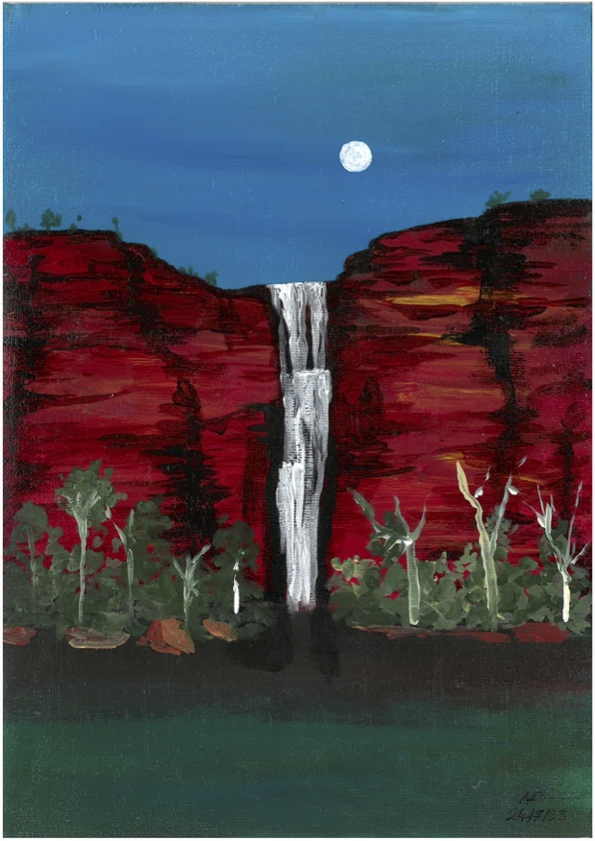 Template 3 "Waterfall" $69AUD PP