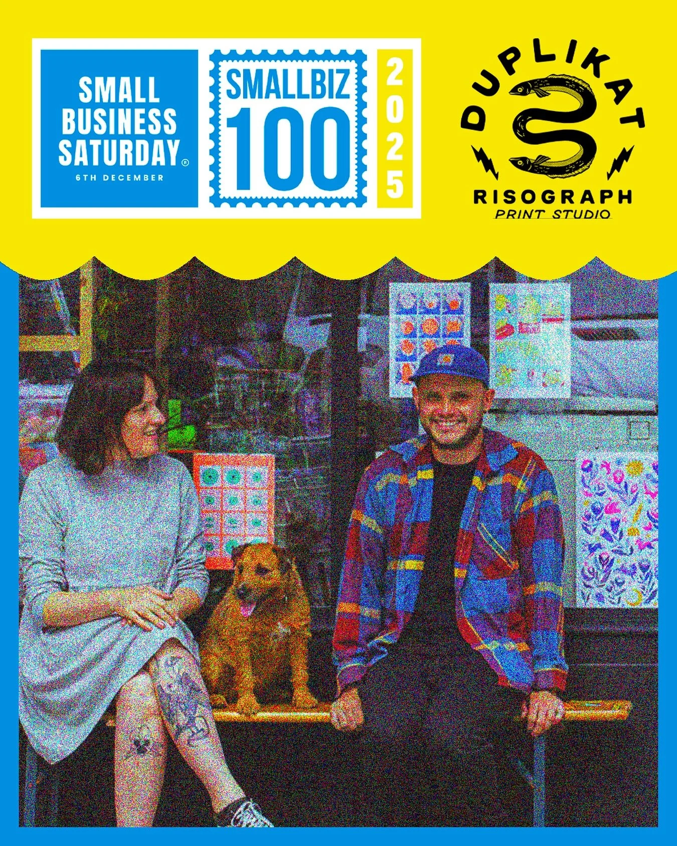 Thrilled that Duplikat has been named as one of the UK&rsquo;s 100 most inspiring small businesses for 2025 by the Small Business Saturday campaign @smallbizsatuk 🎉 ✨ 

#SmallBiz100 showcases the most innovative and admired small businesses across t