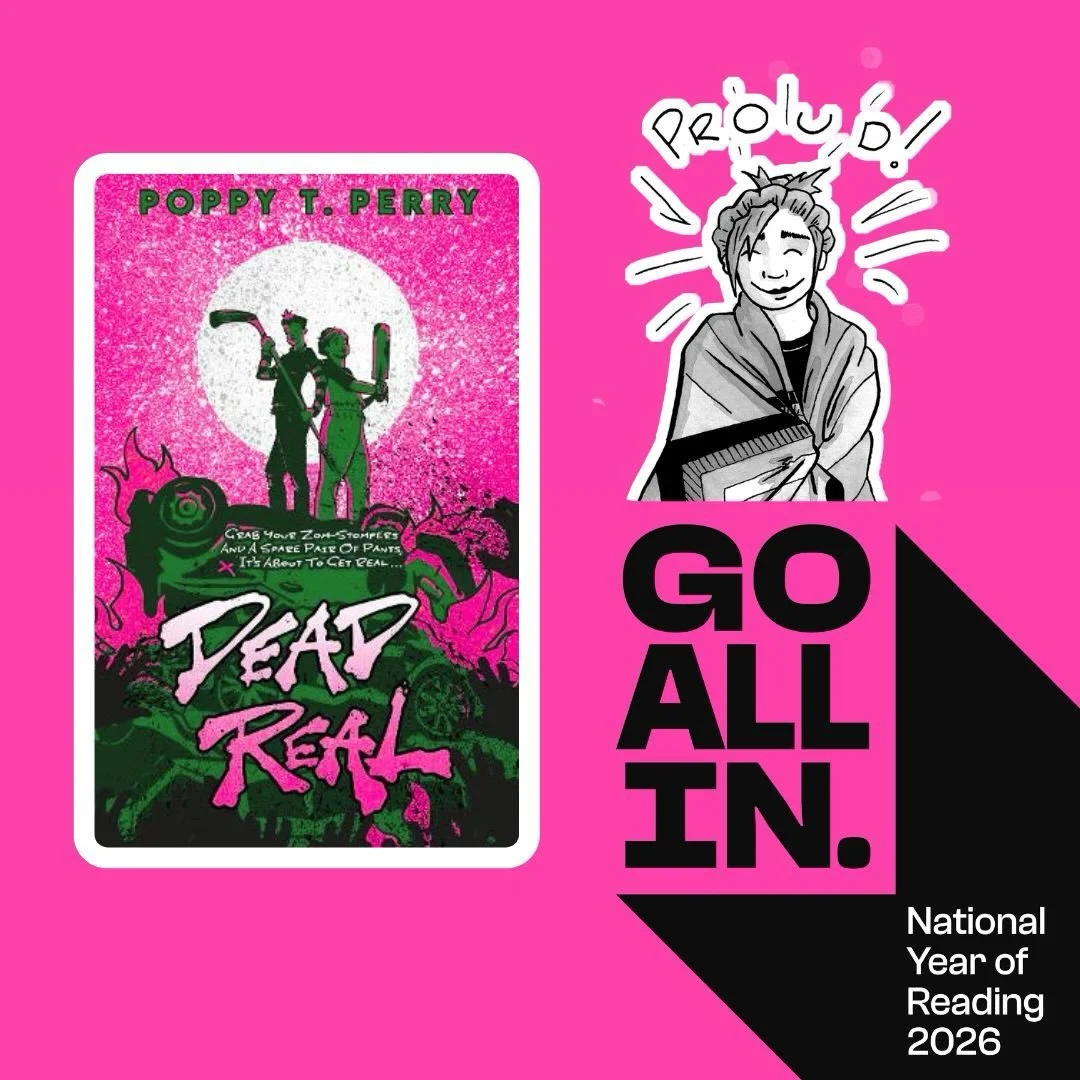 I&rsquo;ve had my author/illustrator training with @literacy_trust and now feel super prepared to &lsquo;Go All In&rsquo; for the National Year of Reading! 

Please do get in touch if you want to chat about events or  promoting reading through things