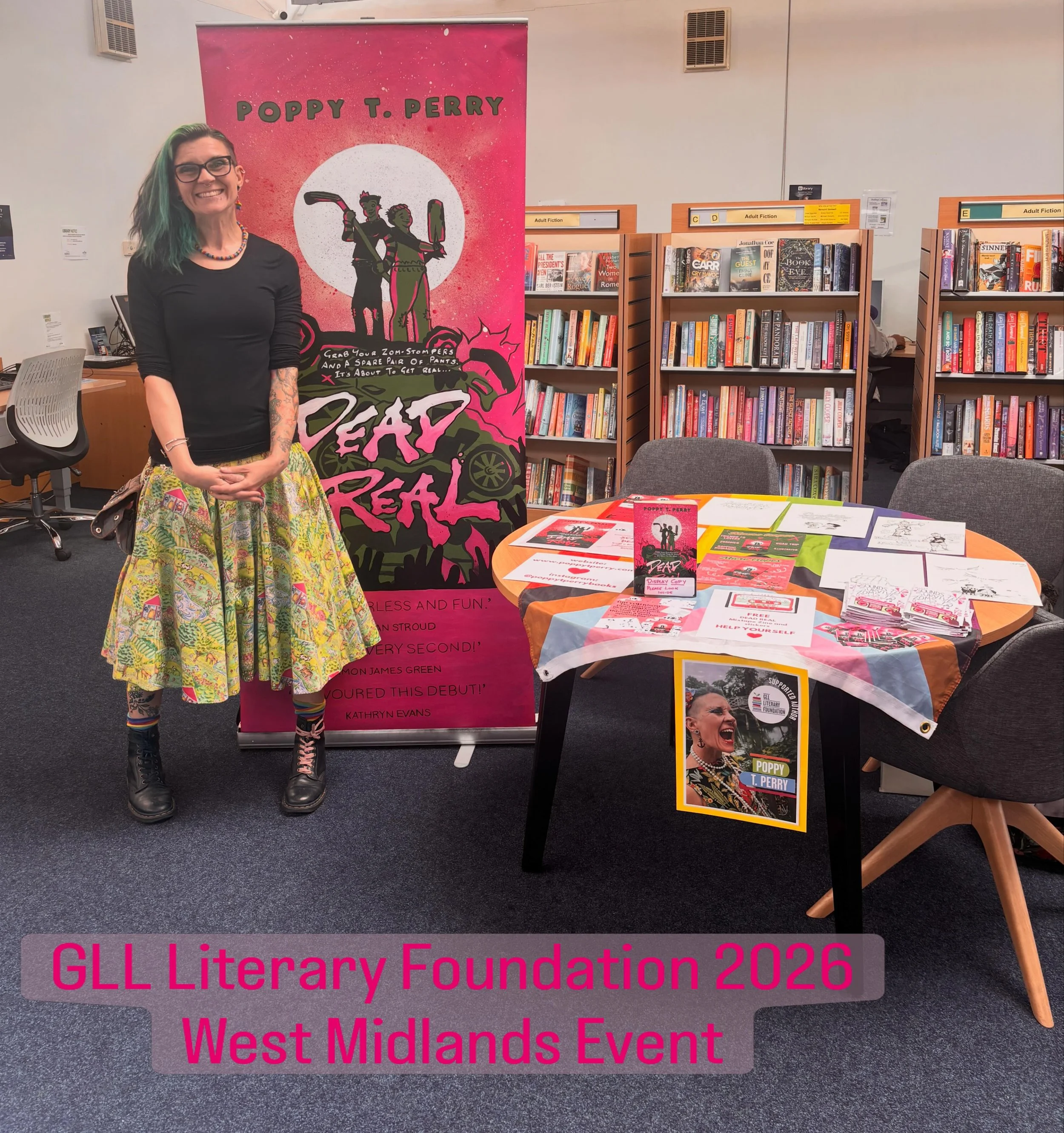 Met so many lovely people at today&rsquo;s @gll_literaryfoundation event. I loved talking all things book, writing and illustration with everyone 🌟 

@donnadavidauthor #jessekaur