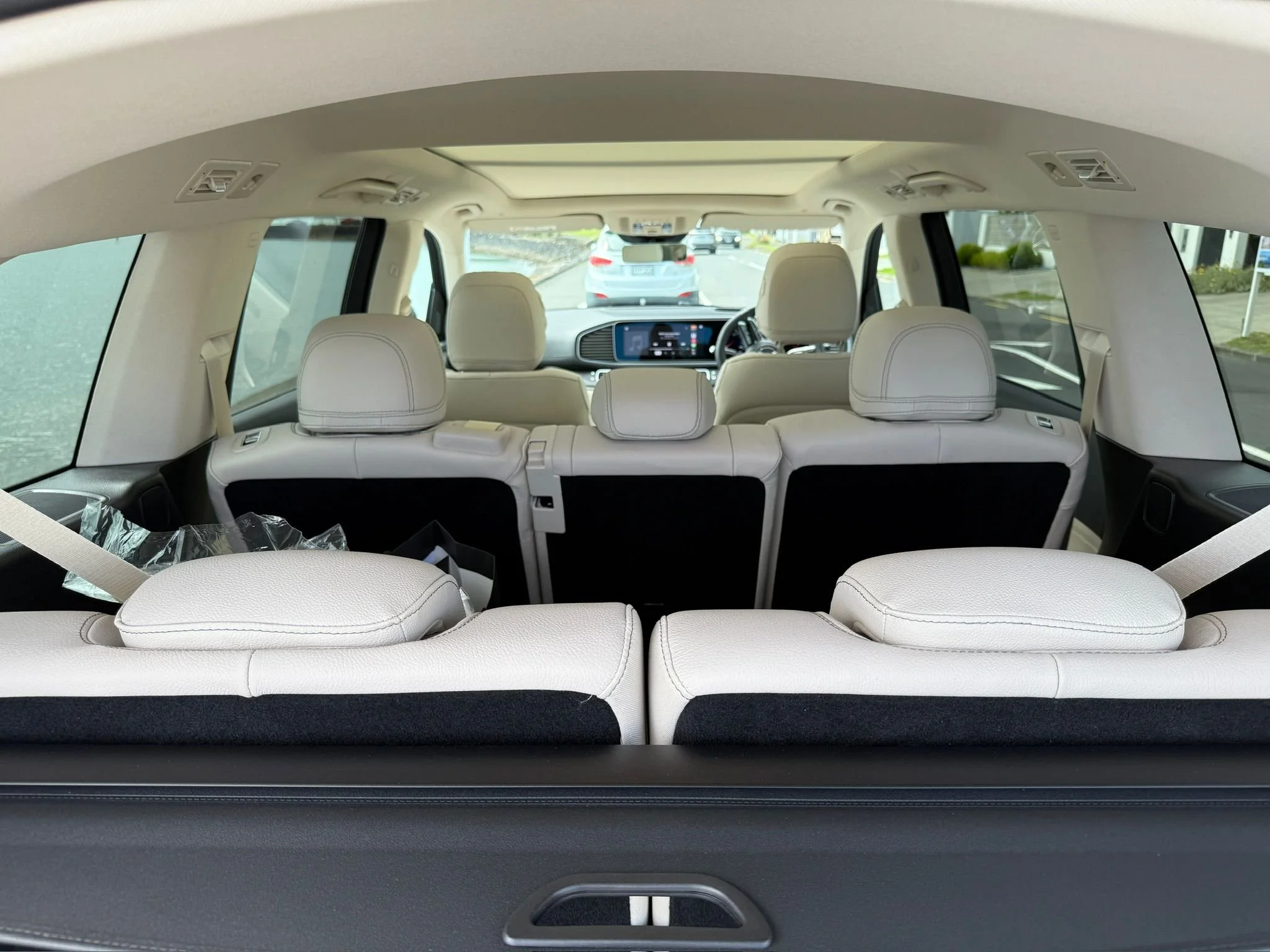 QZP218 Black Mercedes GLS from very back.jpeg