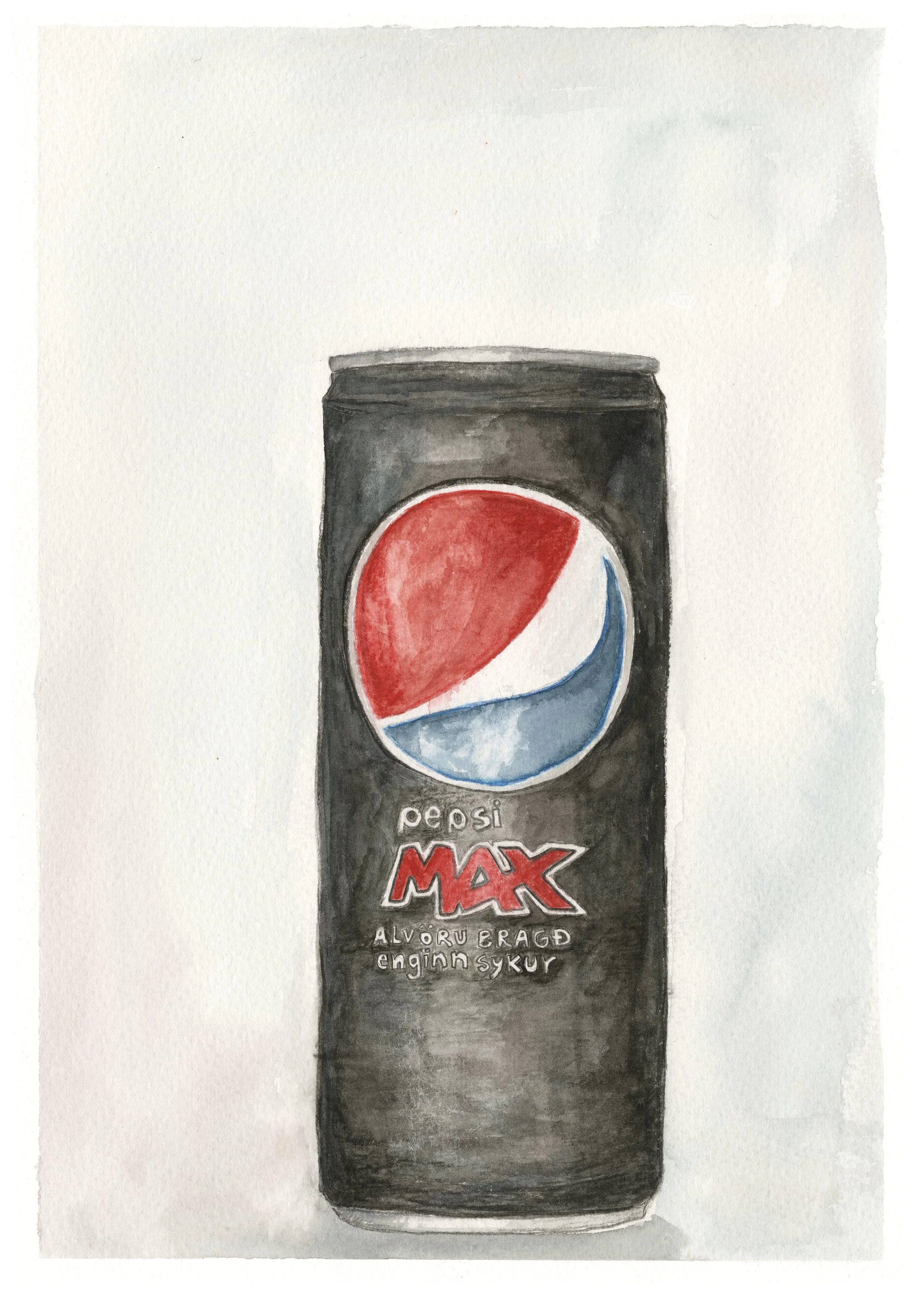 Pepsi Max / A5, printed on 200gr Munken Polar paper / 5.000kr 