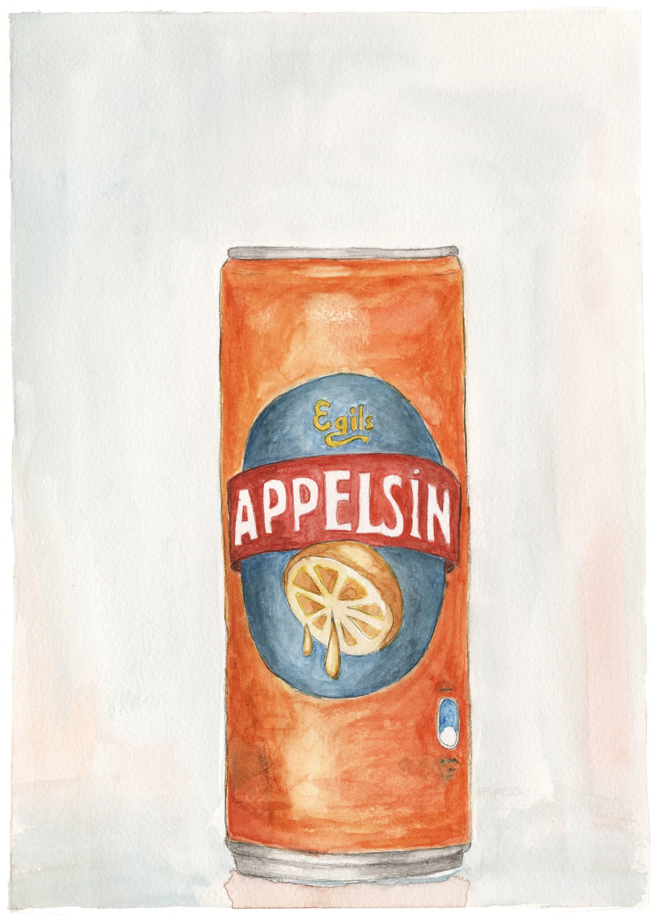 Appelsín / A5, printed on 200gr Munken Polar paper / 5.000kr