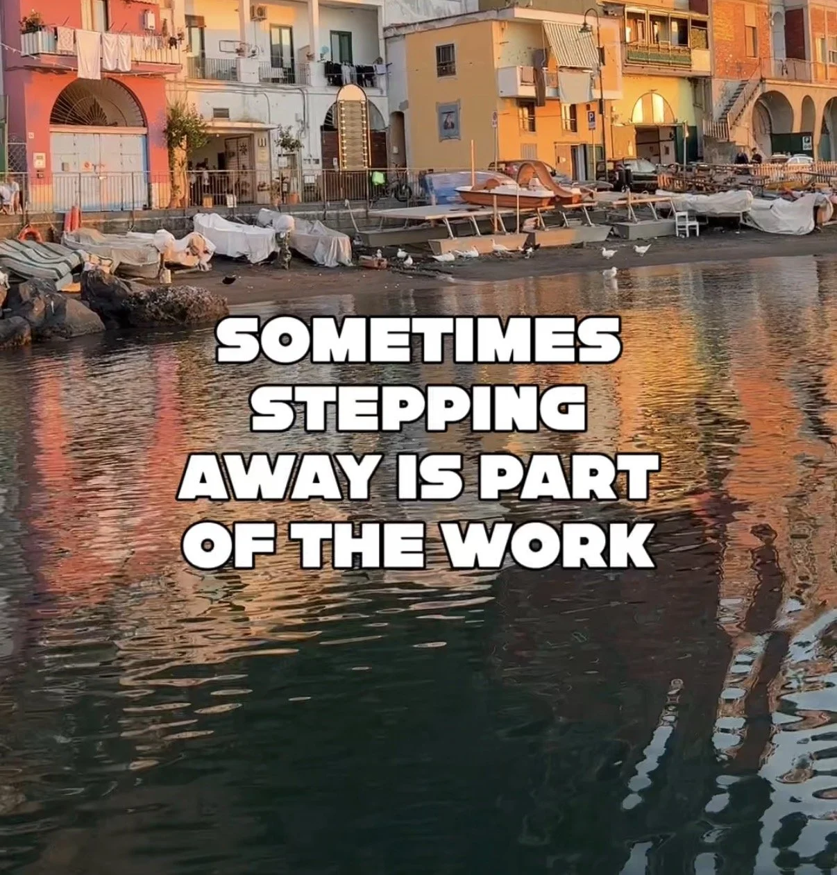 Sometimes Stepping Away Is Part of the Work