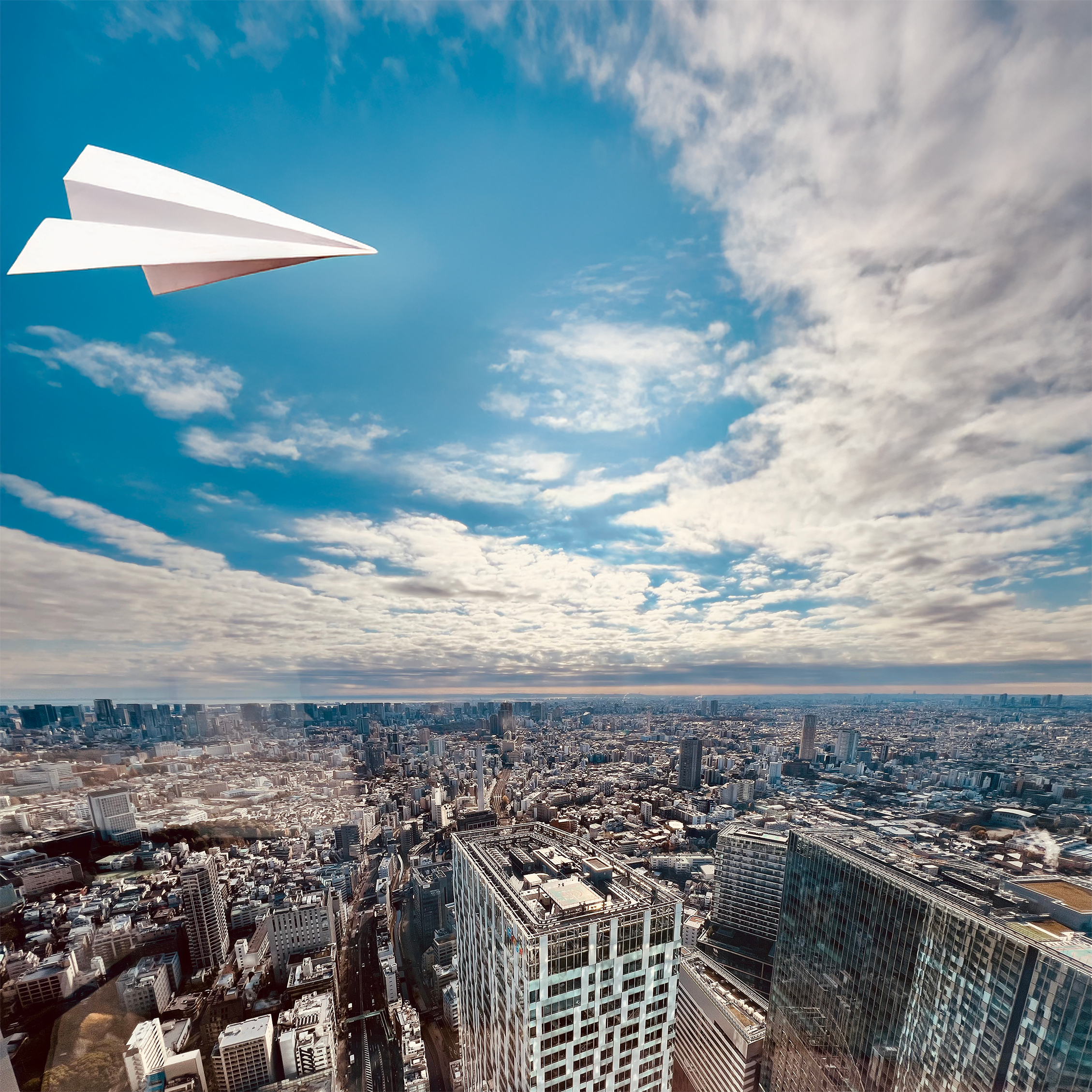 Paper Planes (Photography - 16" x 16" - $400 CAD - Canada) - Ravi Brian