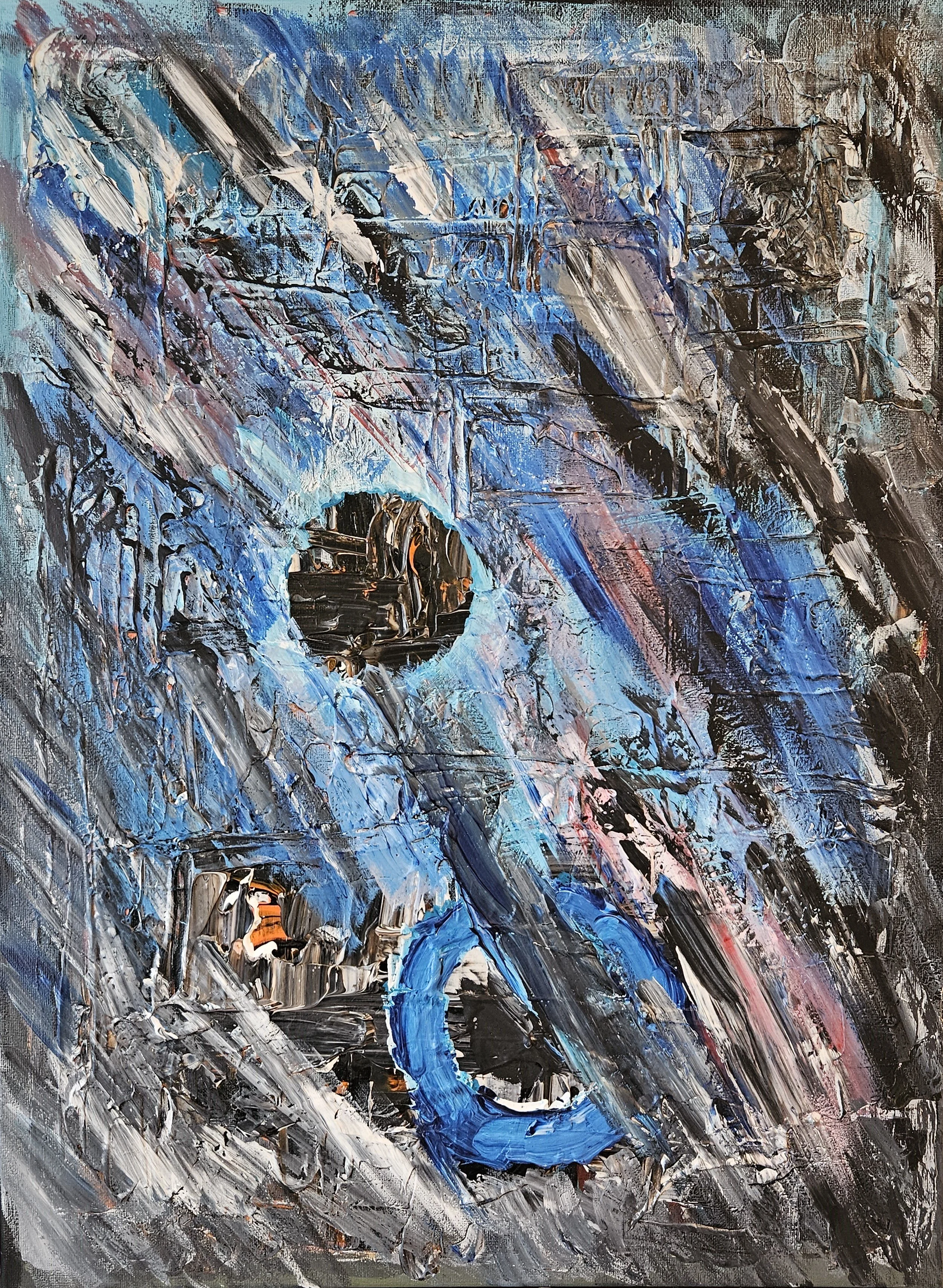 ABSART 0115 (Painting - 24" x 18" x 0.5" - $899 CAD - Canada) Tamer Saleh