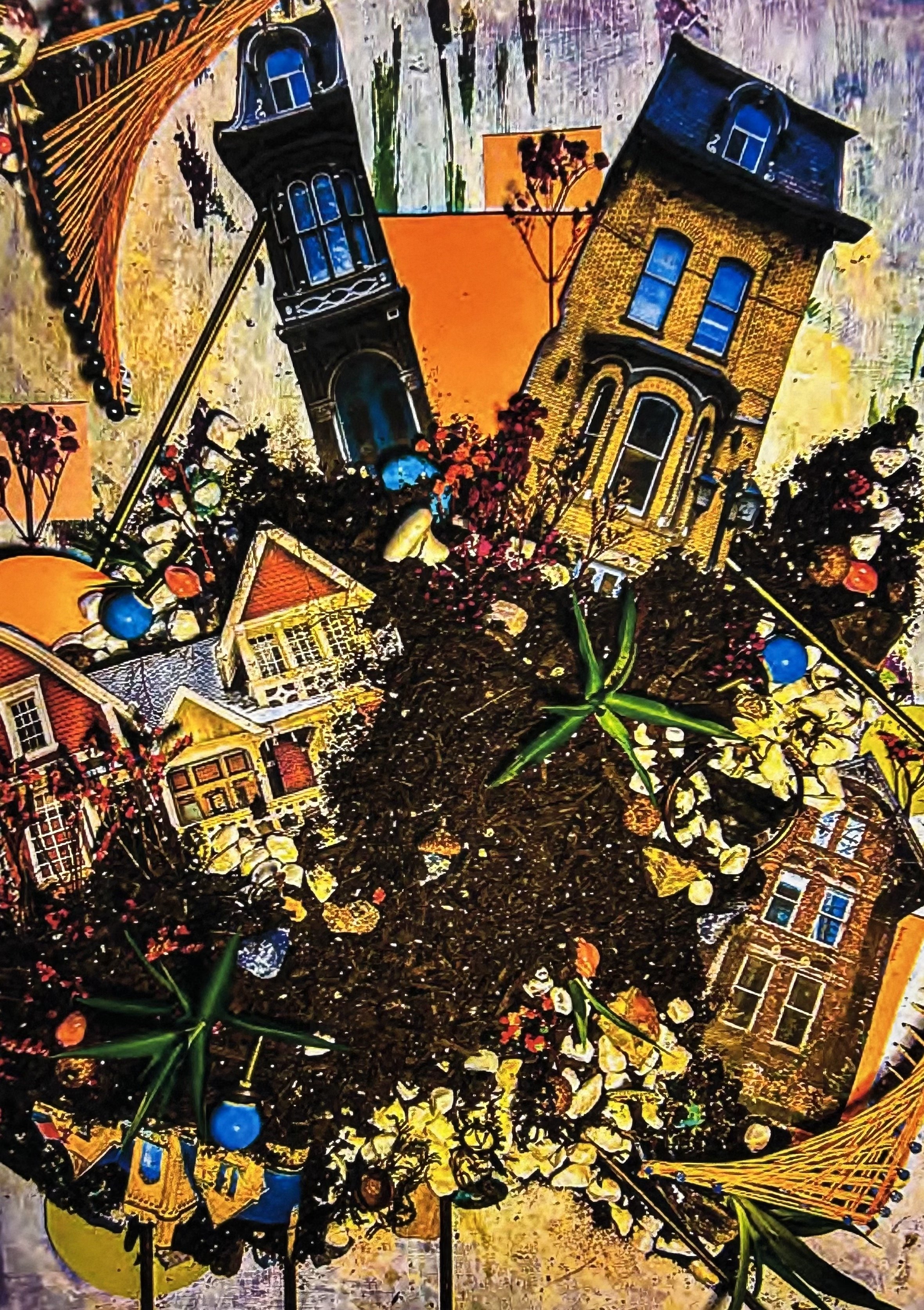 Chaotic Toronto (Digital Art - 18" x 24" - print $60 CAD - Canada) Austin Miller