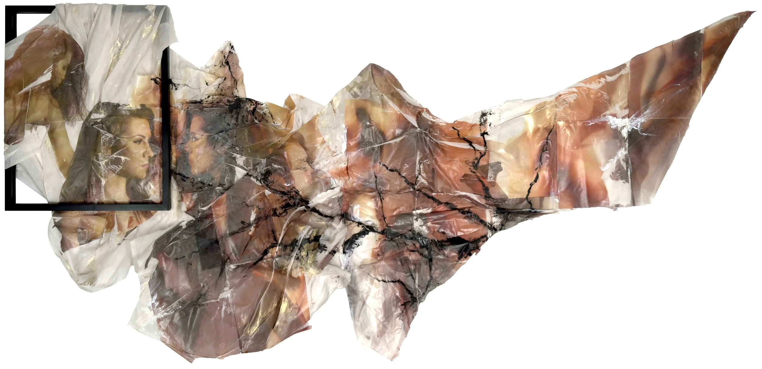 Companion (Mixed Media - 36" x 78" x 1" - $11,900 CAD - Canada) Carly Tyll