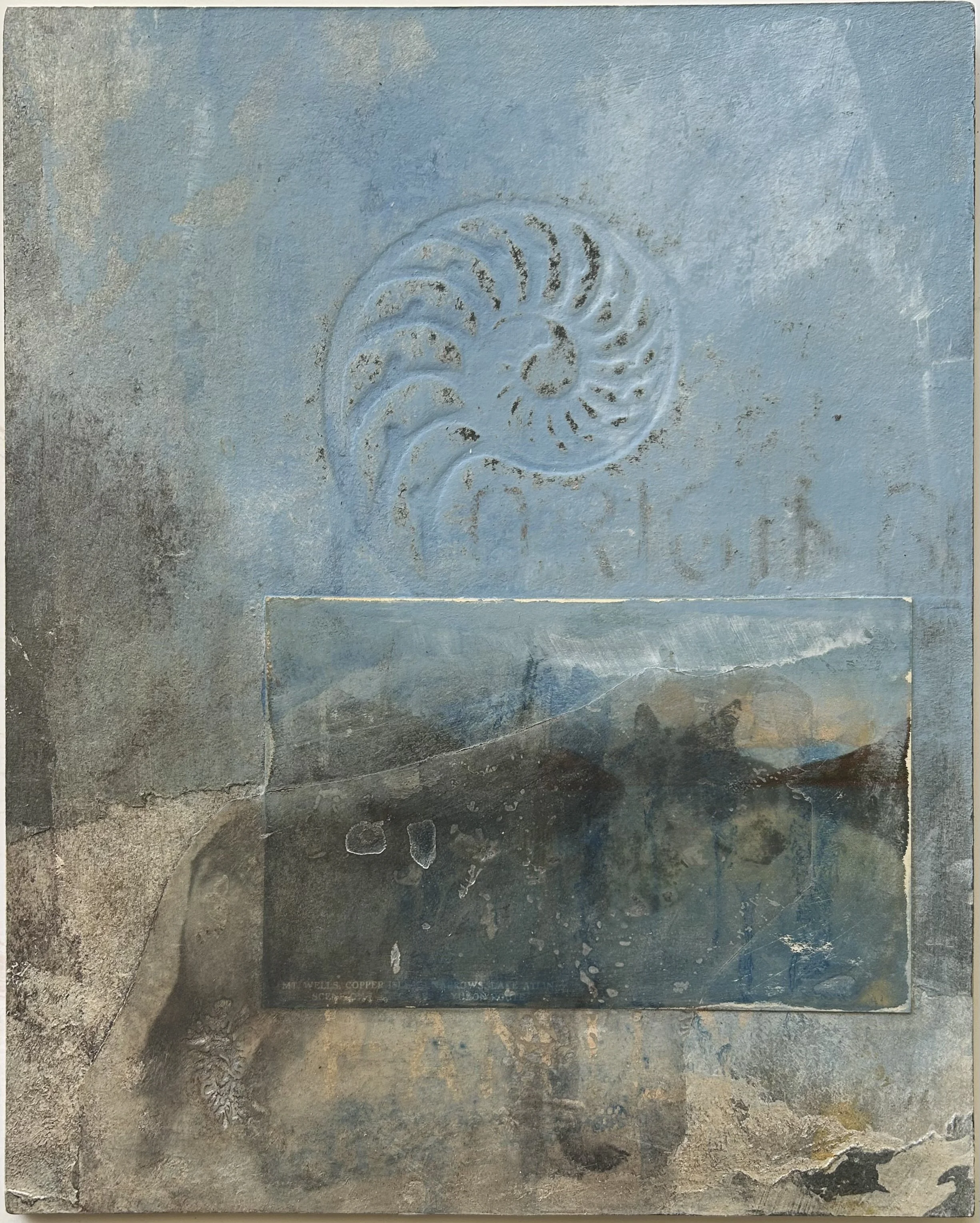 Origin (Mixed Media - 10" x 8" x 1/4" - $170 CAD - Canada) Donna Kwasnicki
