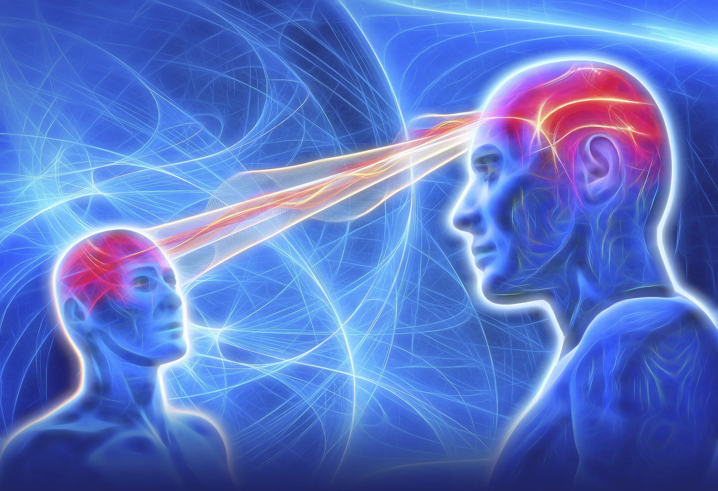 Telepathy (Digital Art - 13 x 19 inches - $500 USD - USA) Dale Odell