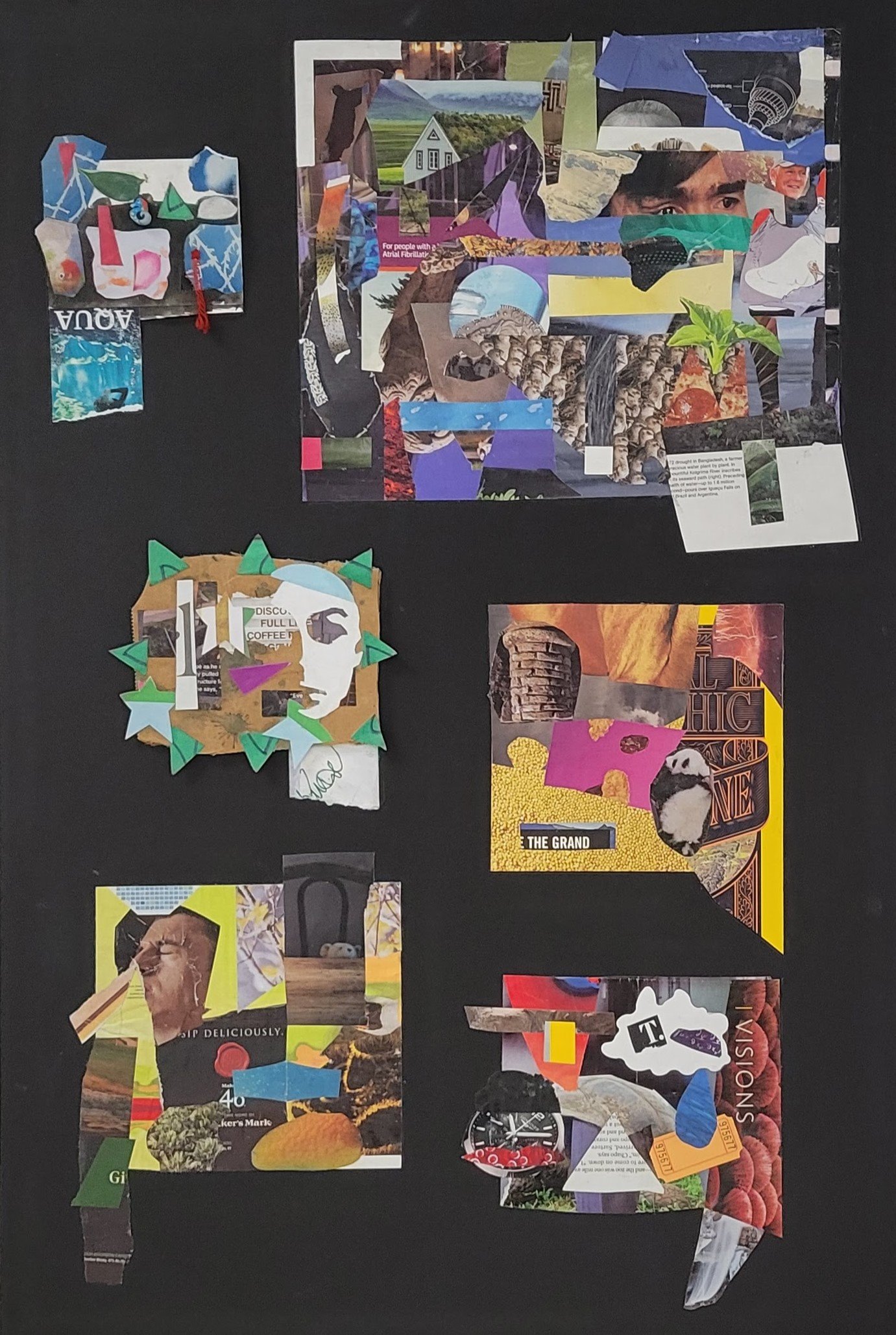Parts of Speech (Mixed Media - 24" x 16" - USA) Kira Baldwin