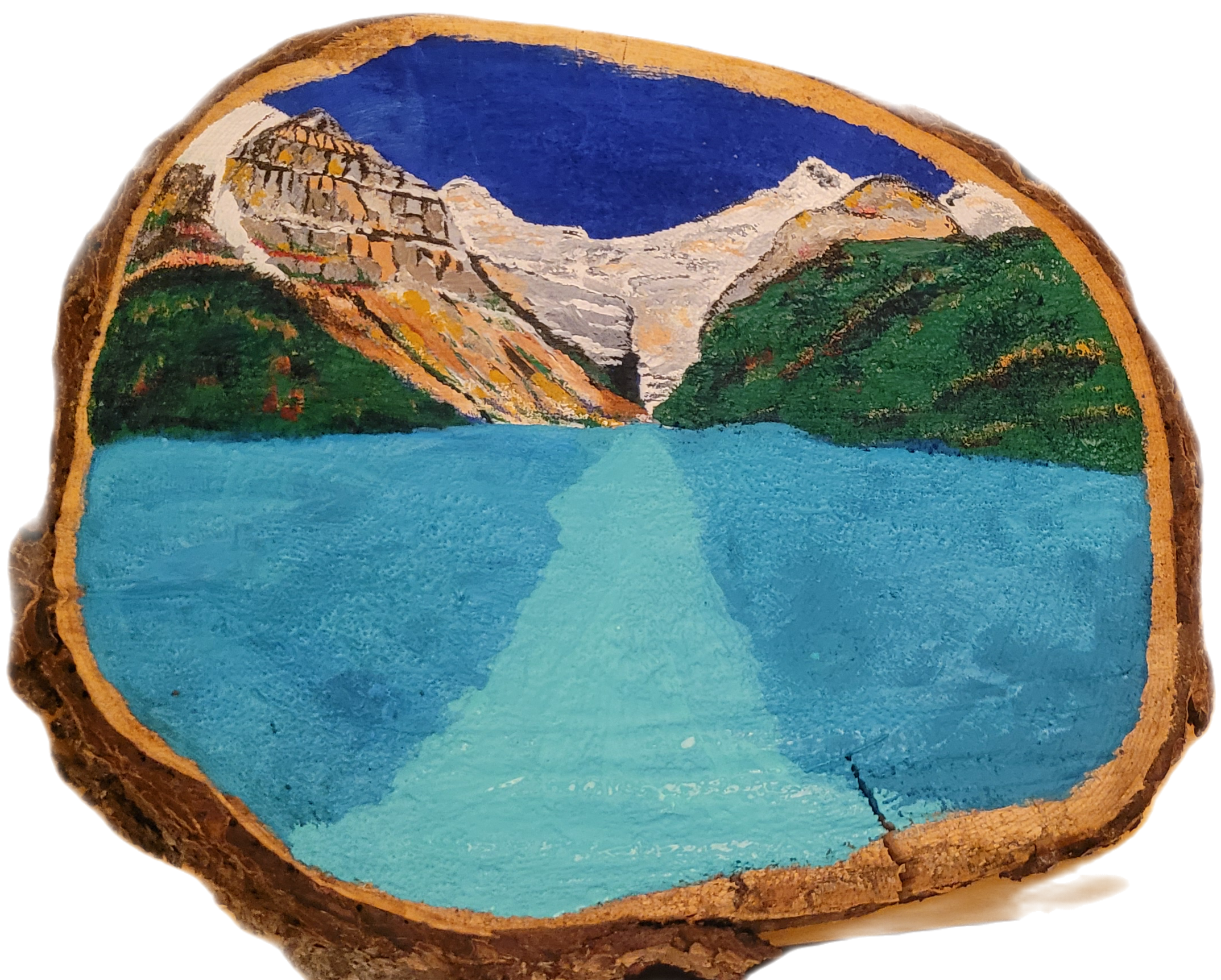 Still waters (Painting - $150 - 10 inch by 8 inch by 2 inch) - Falyn Brodersen-Kuzoff 