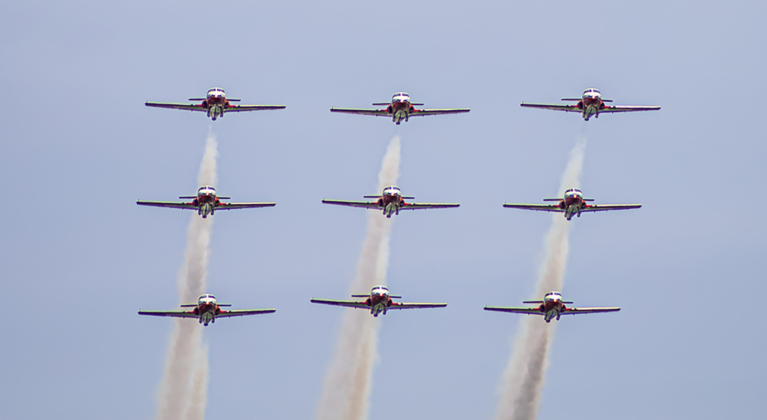 Farewell CF Snowbirds (Photography - $75 - 11 x 14 Inches) - Julia Saif