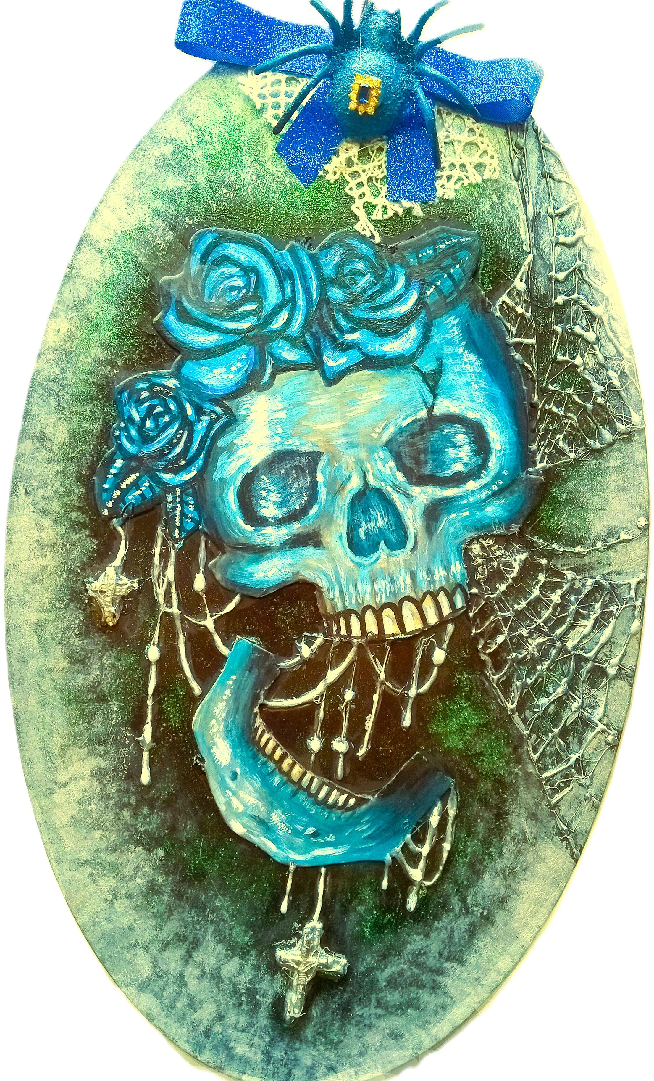 Veil of Remembrance (Mixed Media - 14 x 8 1/2 x 1/2 centimeter - $180 USD - USA) - Mylinda Shelor