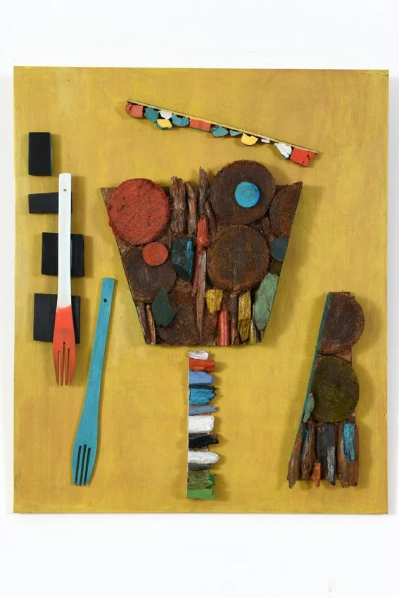 Embarassed (Mixed Media - 73cm x 60cm x 7 cm - $900 USD - Italy) Moti Bazak