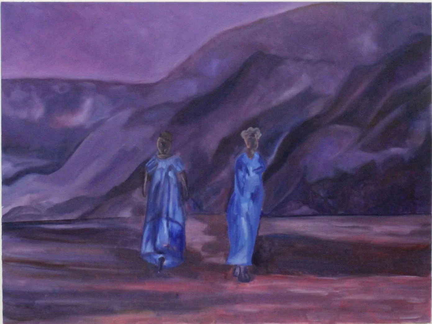 Conscious (Painting - $5000 - 36 x 48) - Afifa Bari