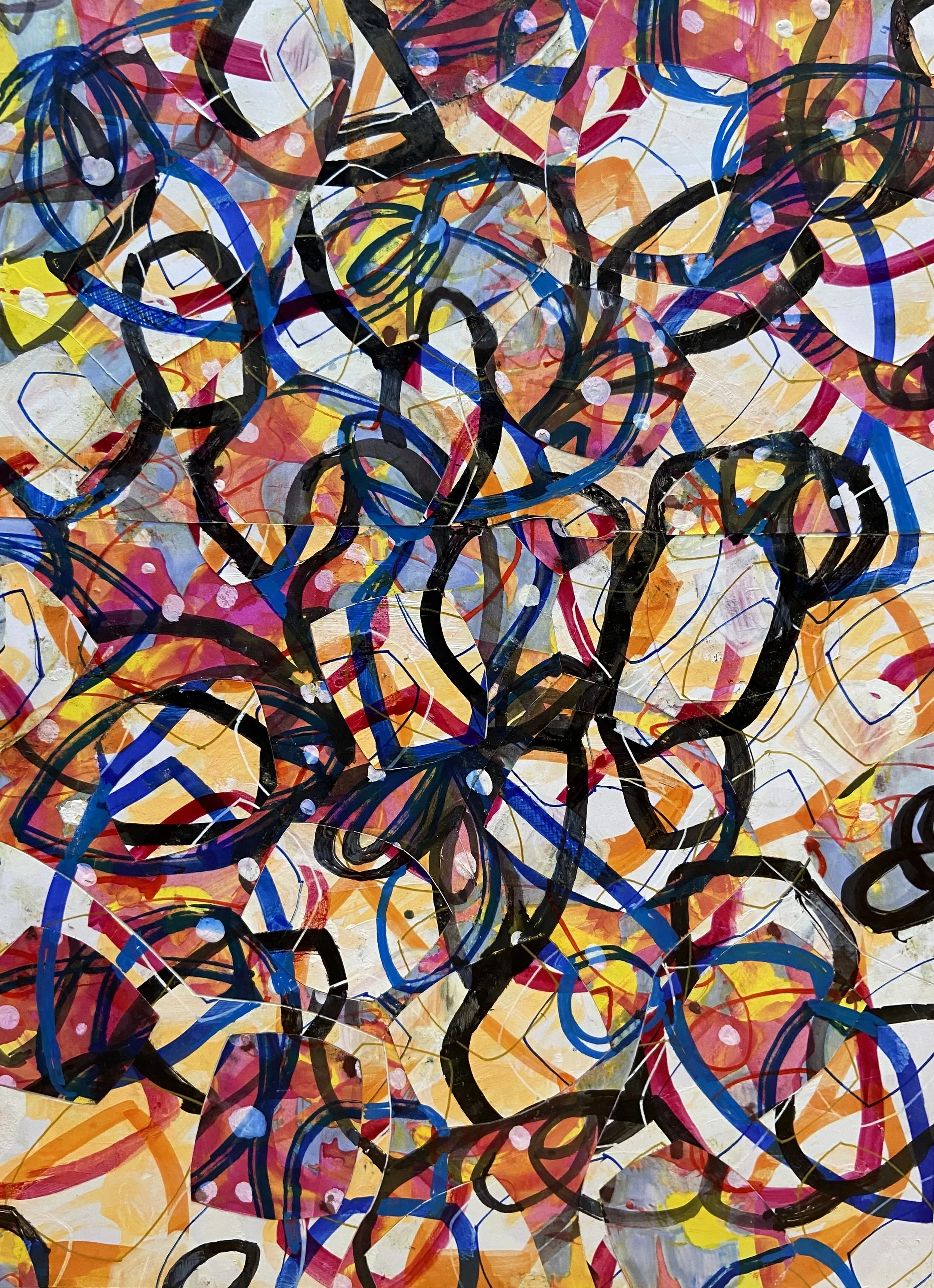 Sephirot (Mixed Media - 16" x 12" x .02 (with 1" clear border) - $400 USD - USA) - David Marshall