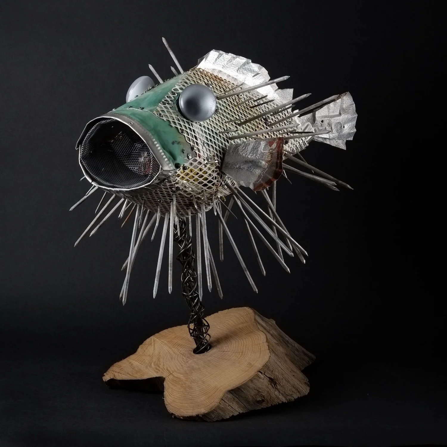 TableFish #7 (Sculpture - Height: 25" x Width: 20" x Length: 23.5" - $1200 CAD - Canada) Ben's Lemonaid