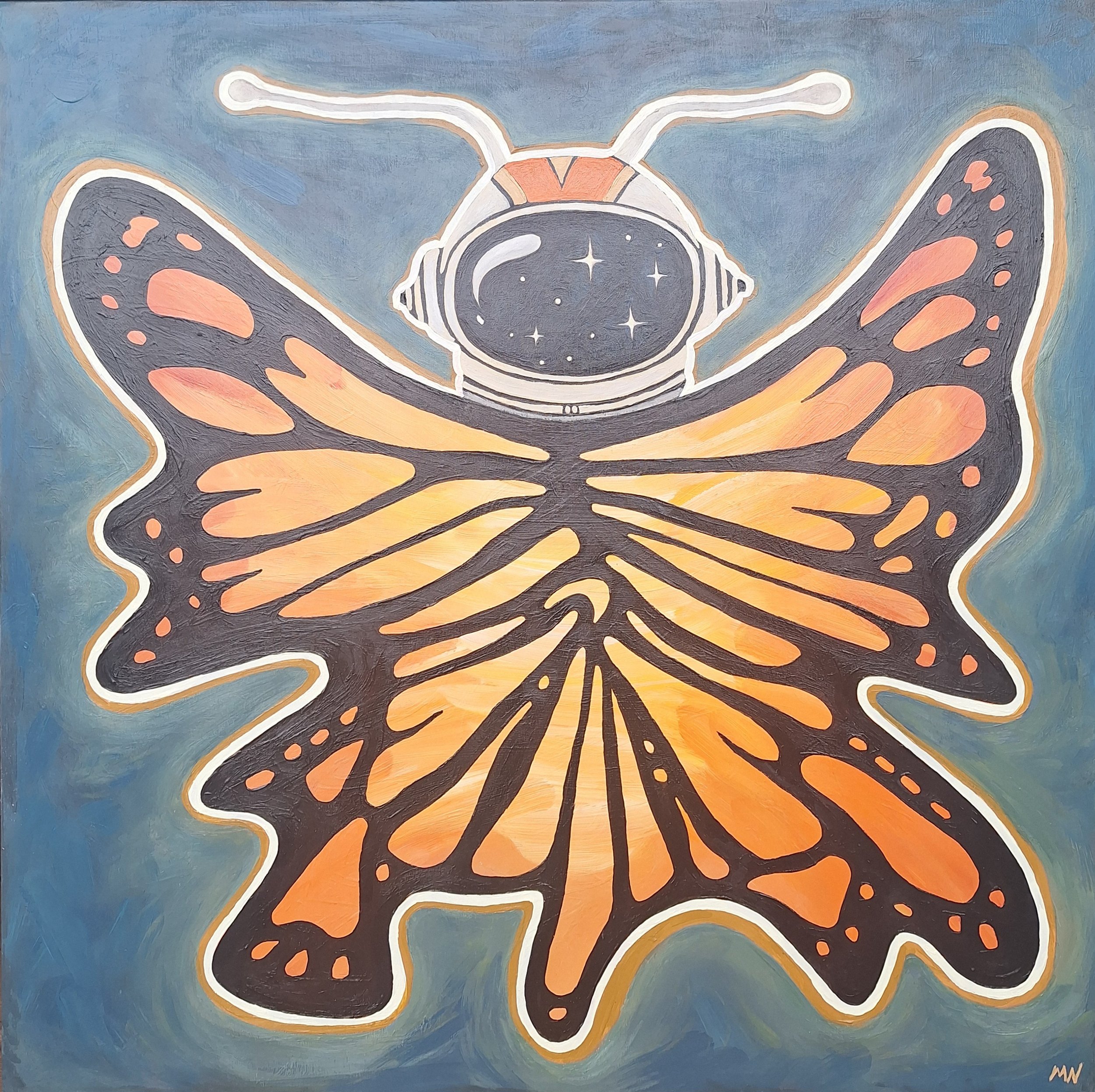 Emergence (Painting - 24" x 24" - $700 CAD - Canada) Michelle Neilson