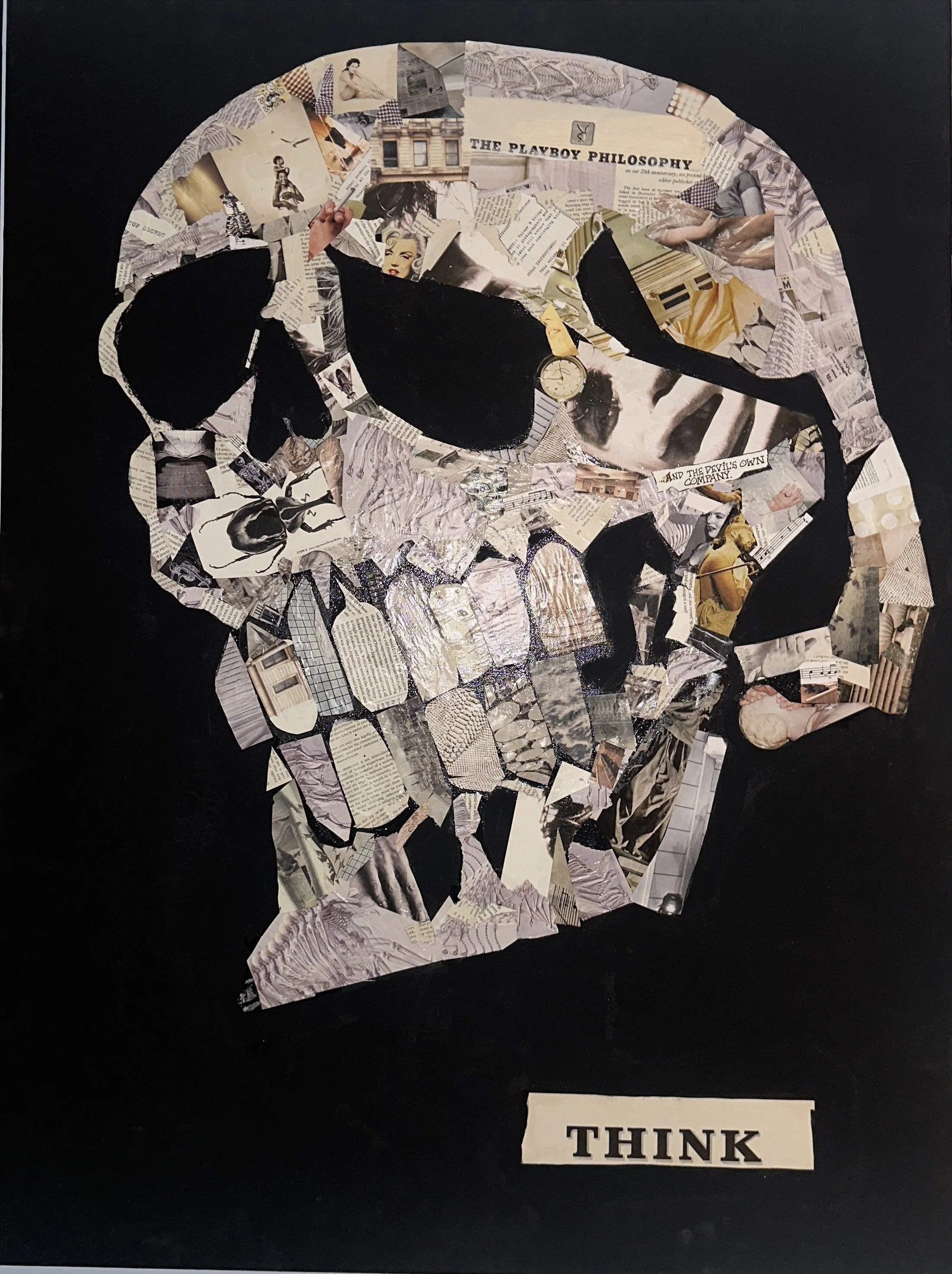 Think of Life (Mixed Media - 30" x 40" - USA) Sofia Ricci