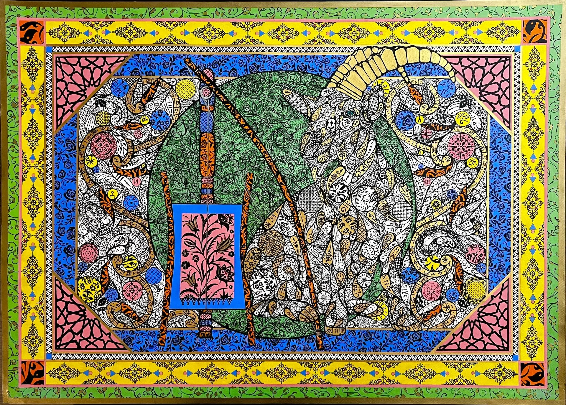 Melody (Drawing - 30” x 41” inches) - Maisa Mreiwed