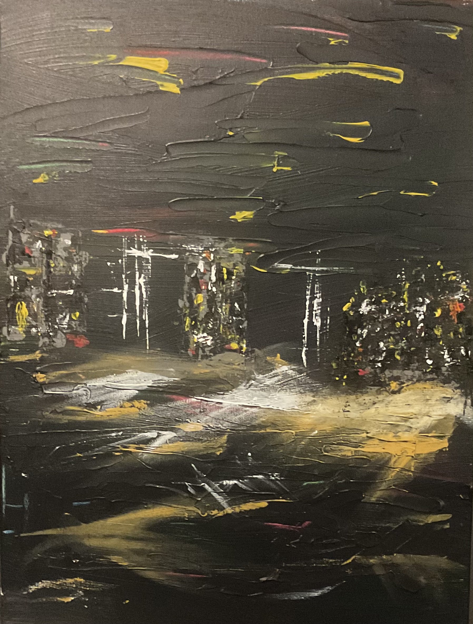 Electric Koolaide (Painting - 24" x 18" x 1.5" - $350 CAD - Canada) Nicholas Auger