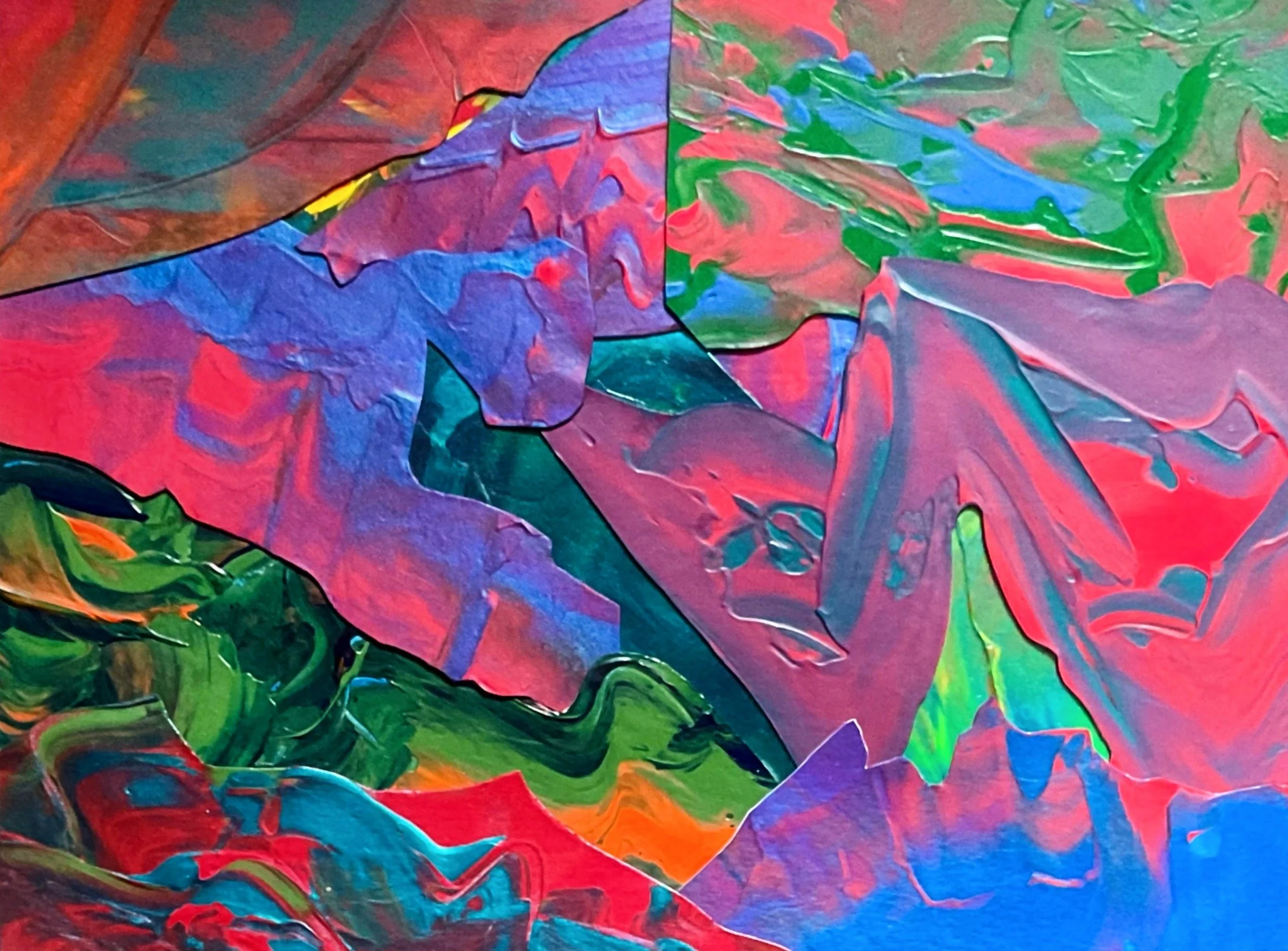 Trip Mountain (Mixed Media - 10" x 8" x 0.08" - $100 CAD - Canada) Arvie Maniquiz