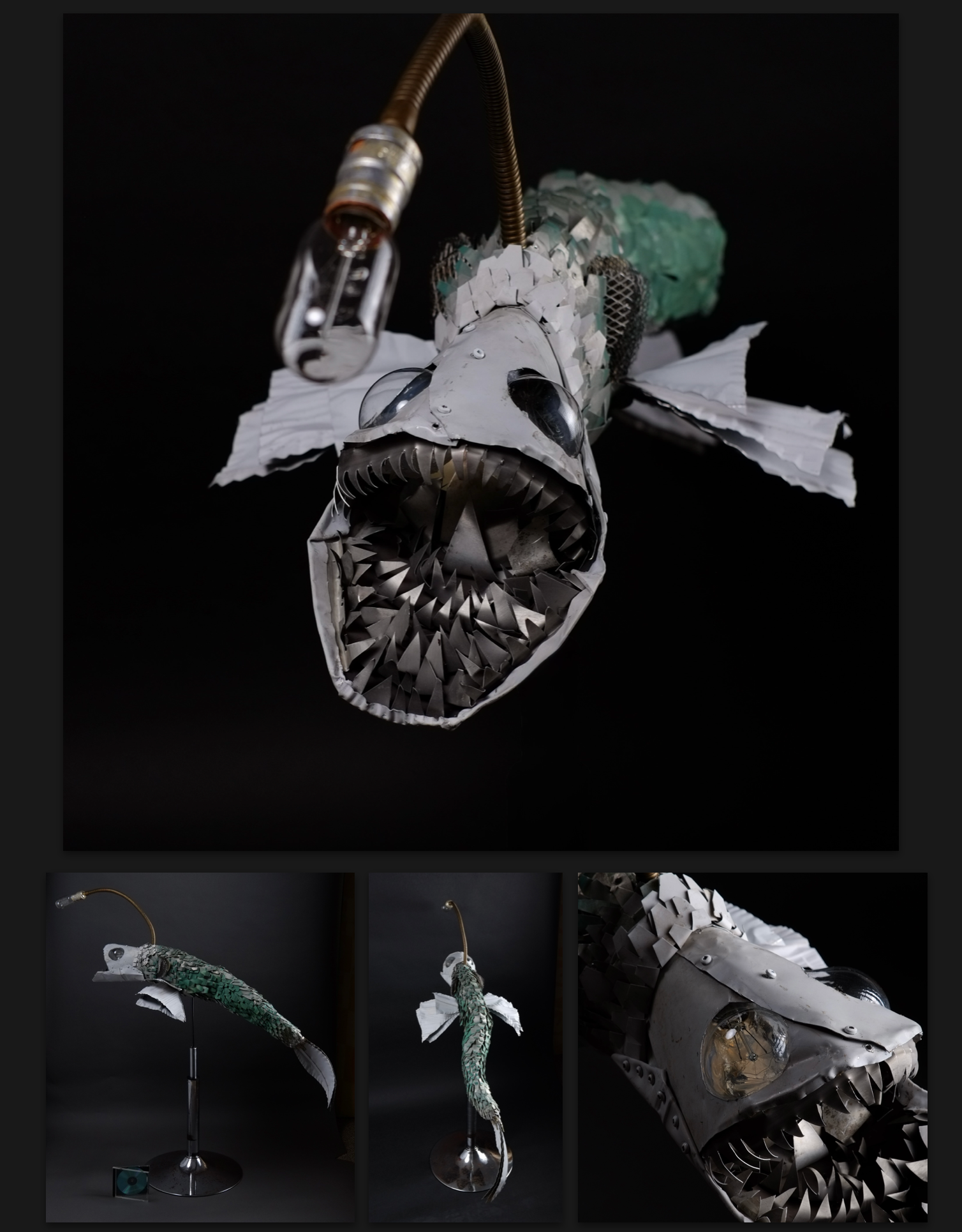 Predator #1 (Sculpture - Height: 42-55" Width: 18" Length: 47" - $2200 CAD - Canada) Ben's Lemonaid