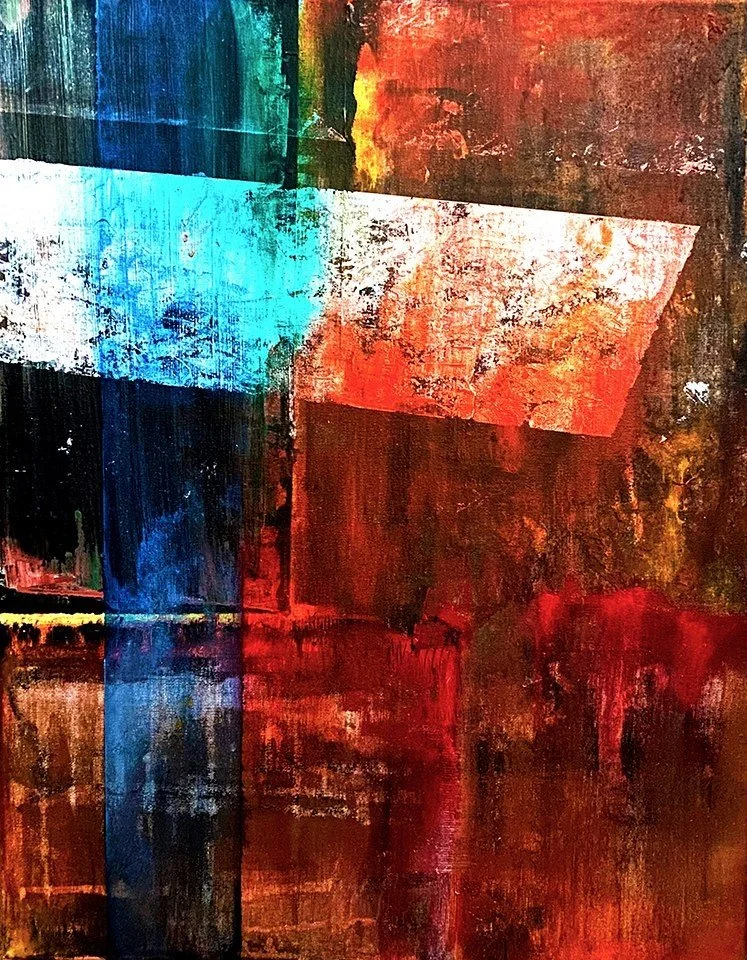 Bastille Day (Painting - 20" x 16" x 0.5" - Inquire Pricing - Canada) - Mark Sajatovich